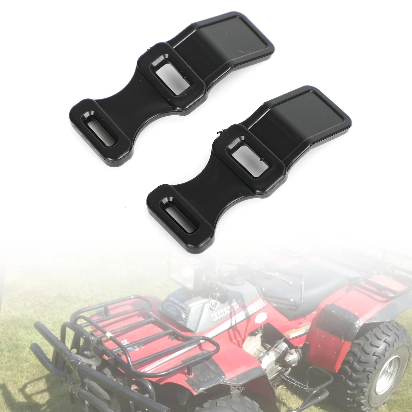 Lot de 2 sangles de porte en caoutchouc pour Honda Trx200 Trx250 Trx300 81309-958-680 générique