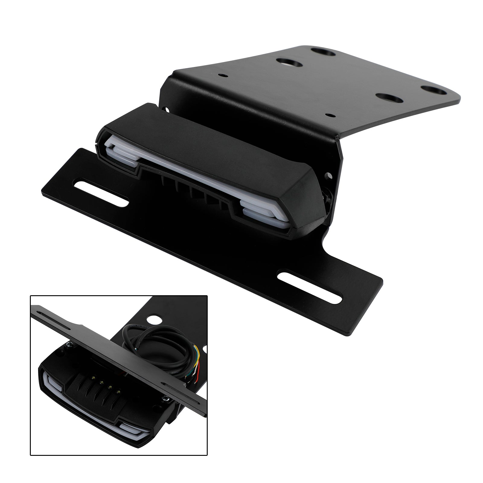 Support de plaque d'immatriculation KAWASAKI D-TRACKER-X KLX250 S/SF 2008-2022