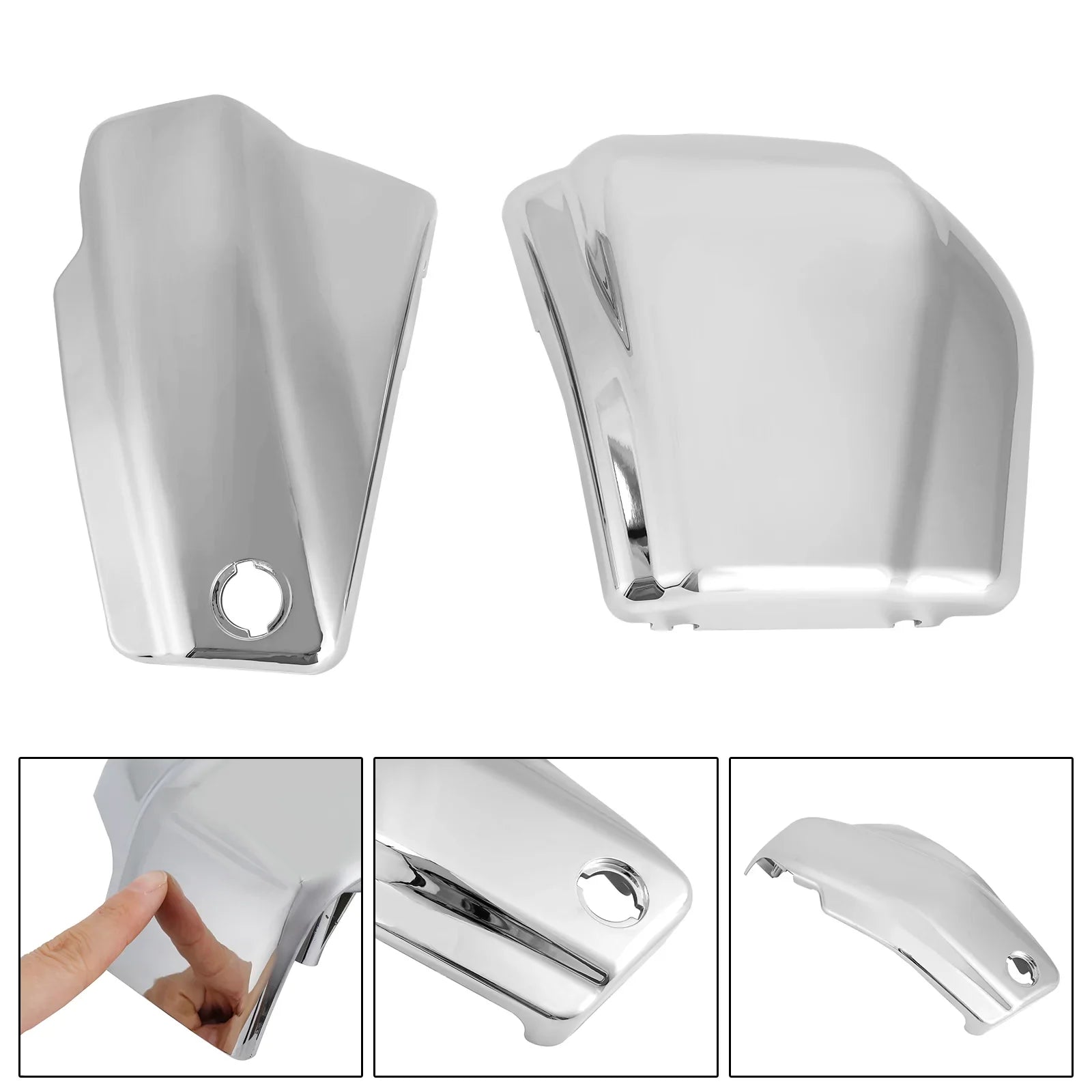 Tapa lateral bateria Yamaha V-STAR 1100 XVS1100 1999-2011