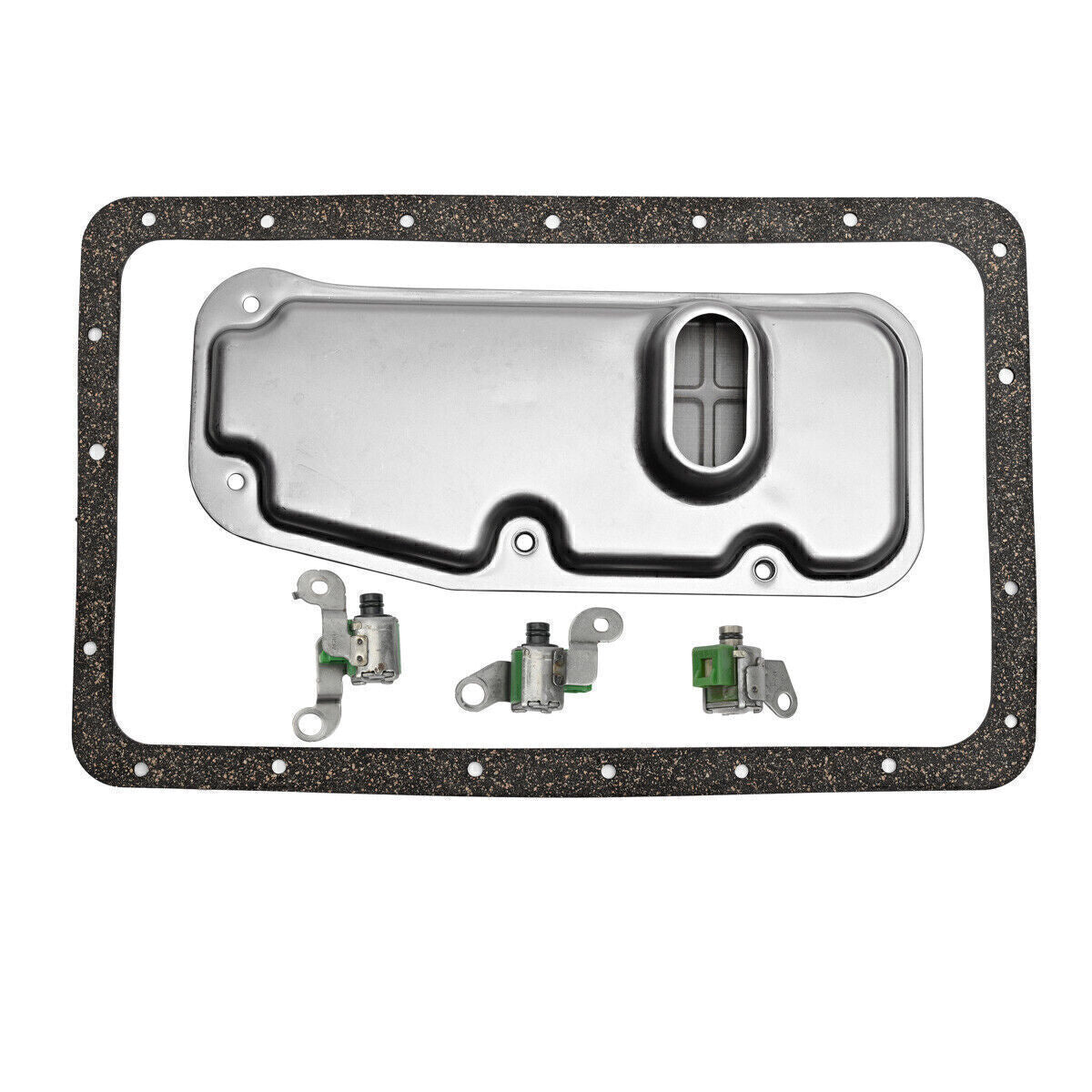 2002-2004 para 4 Runner 2WD A340E A343F Kit de filtro y servicio de solenoide de transmisión