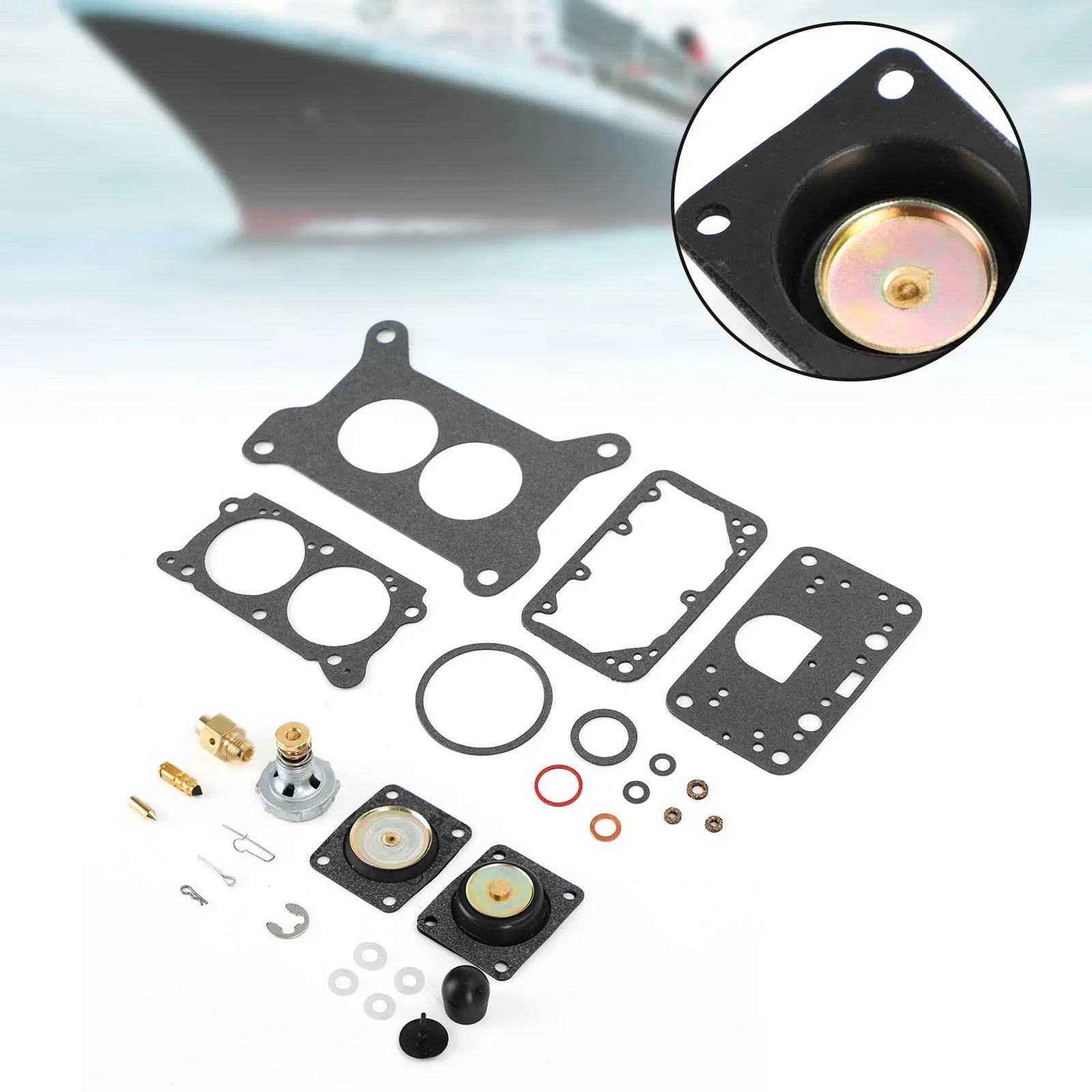 Carburatore Rebuild Kit Per Volvo Penta 21533400 4.3L 5.0L 5.7L