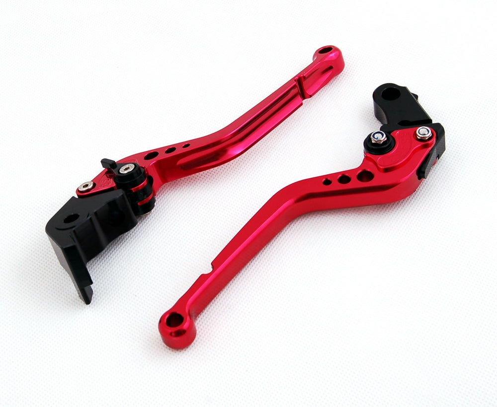 Leviers d'embrayage de frein pour Kawasaki ZX-6/ZZR600 ZX9R ZXR400 ZZR Z750S ER-5 ZR Noir Générique