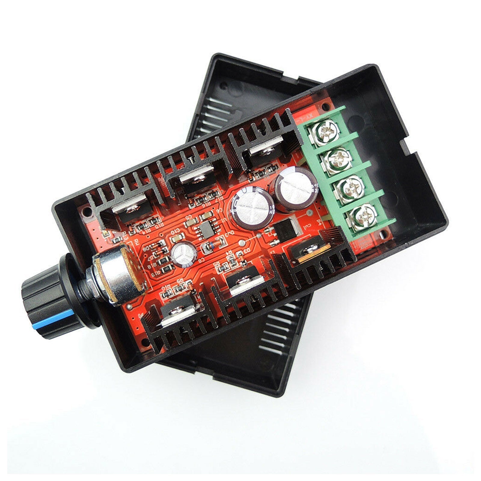 12V 24V 48V 2000W 10-50V 40A Contrôle de vitesse du moteur à brosse CC PWM HHO RC Controller