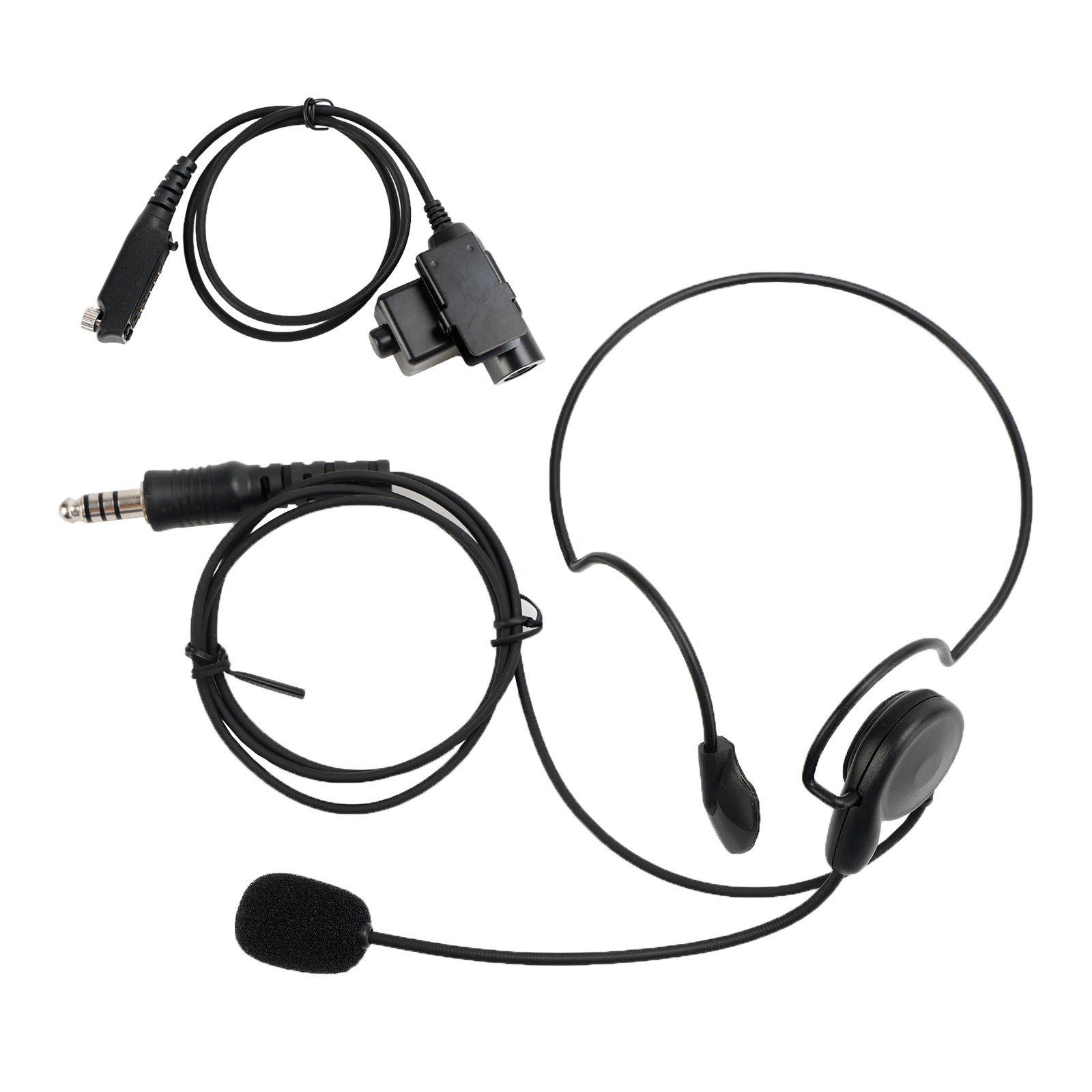7.1-C7 Achterstekker Tactische Headset 6 Pin U94 PTT voor STP8040 STP8080 STP9000