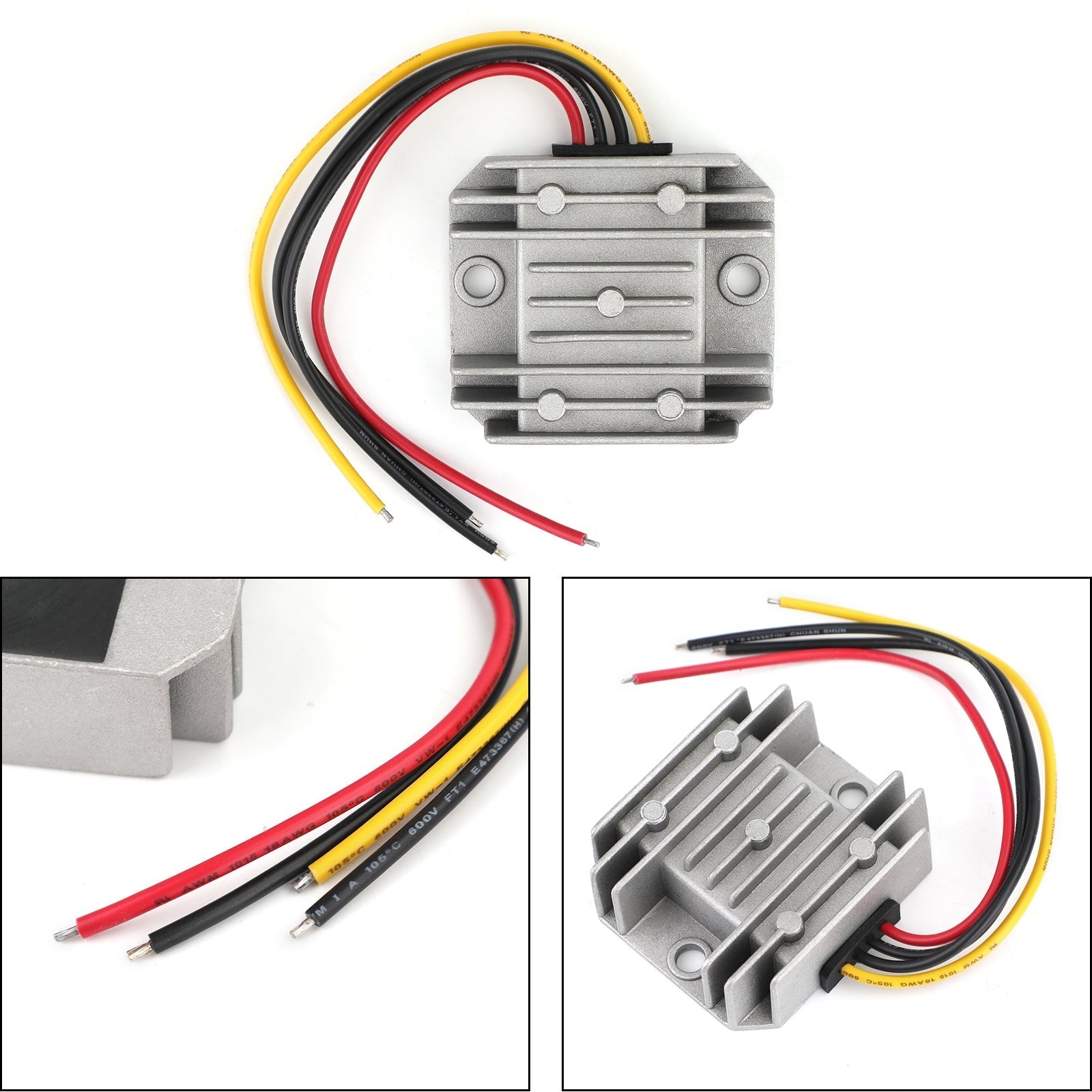 Impermeabile 12V/24V a 5V 3A 15W Step Down Regolatore convertitore di potenza CC/CC