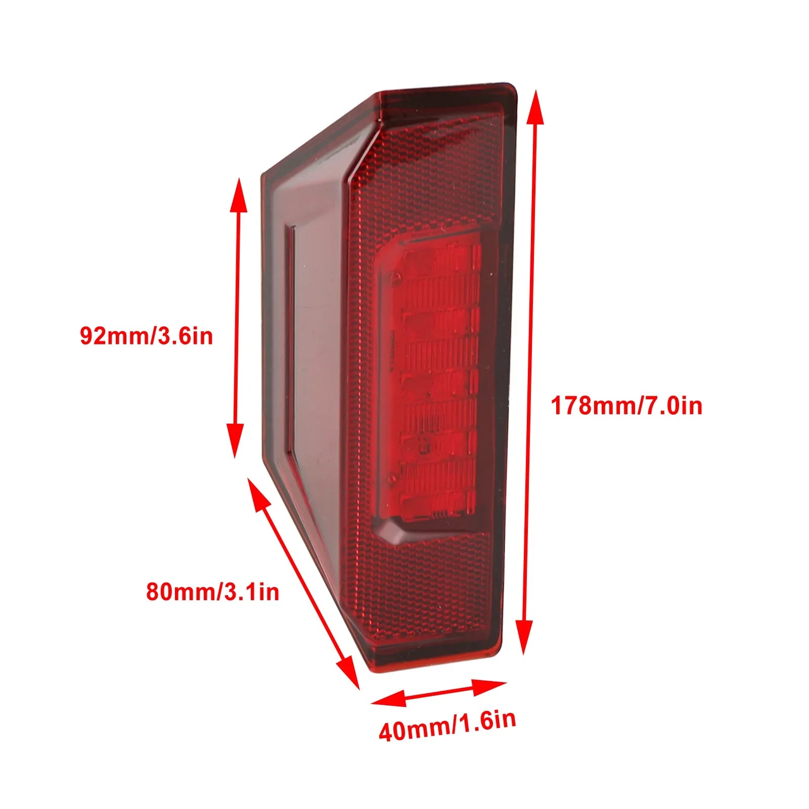 2412774 UTV zadnja luč za Polaris Ranger Crew 570 xp 900 General 2013-2020 Generic