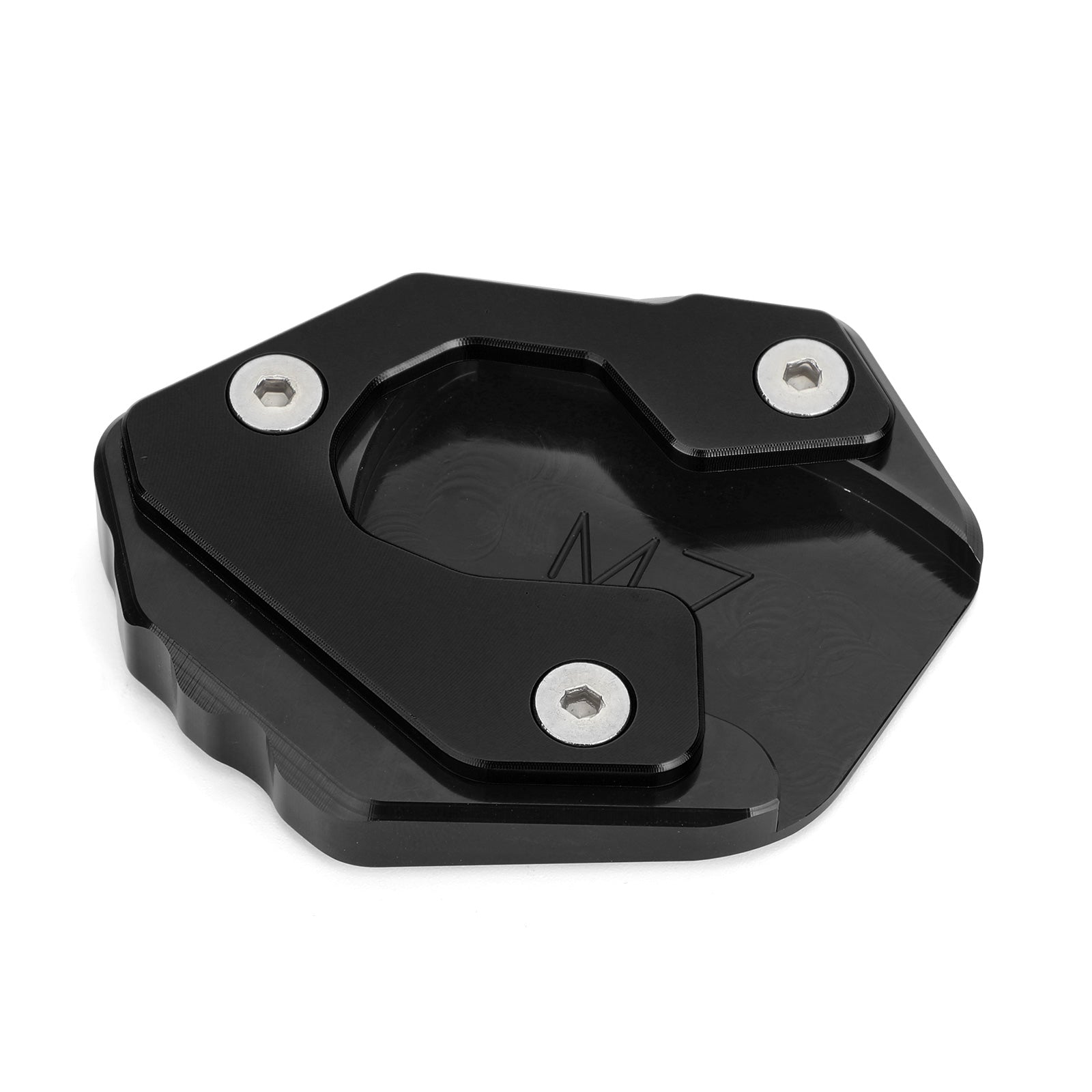 Placa de extensión de caballete lateral para Yamaha MT-07 FZ-07 Placa de extensión de caballete lateral para Yamaha MT-07 FZ-07 Titanio Genérico