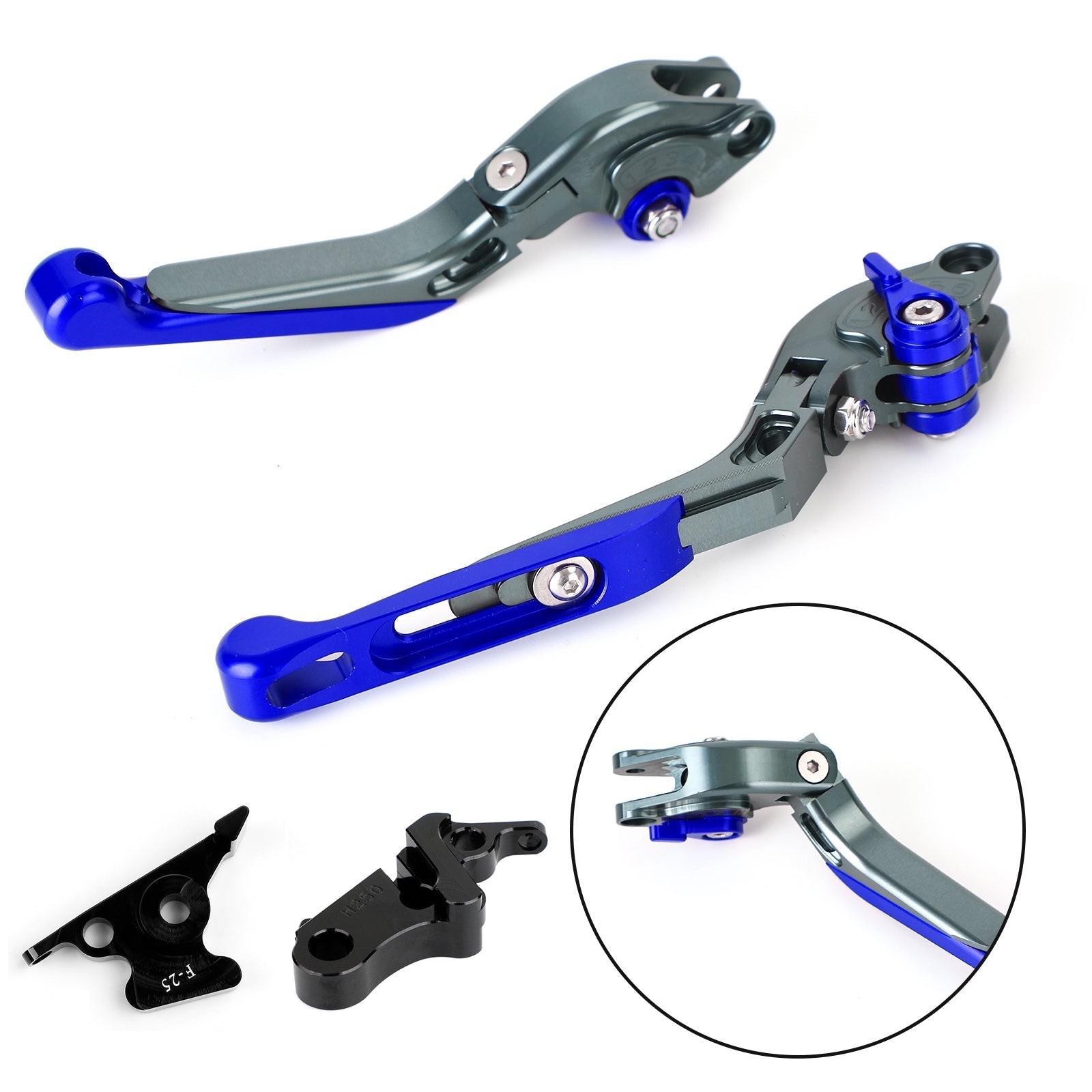 Palanca de freno y embrague extensible ajustable para Honda CBR500R CB500F/X 19-21 Generic