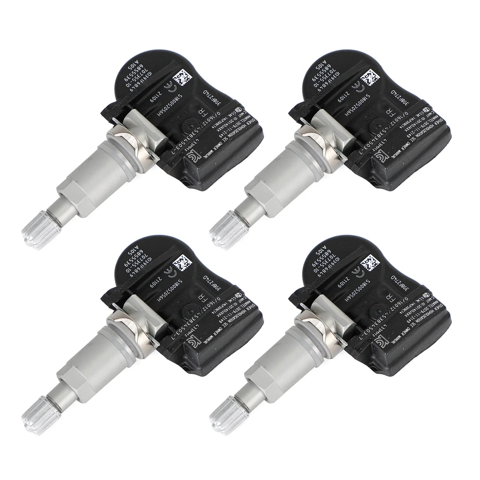 4x capteur de pression des pneus TPMS 6855539 pour BMW 2014-2018 M3 M4 F30/F32 F80/F82 générique