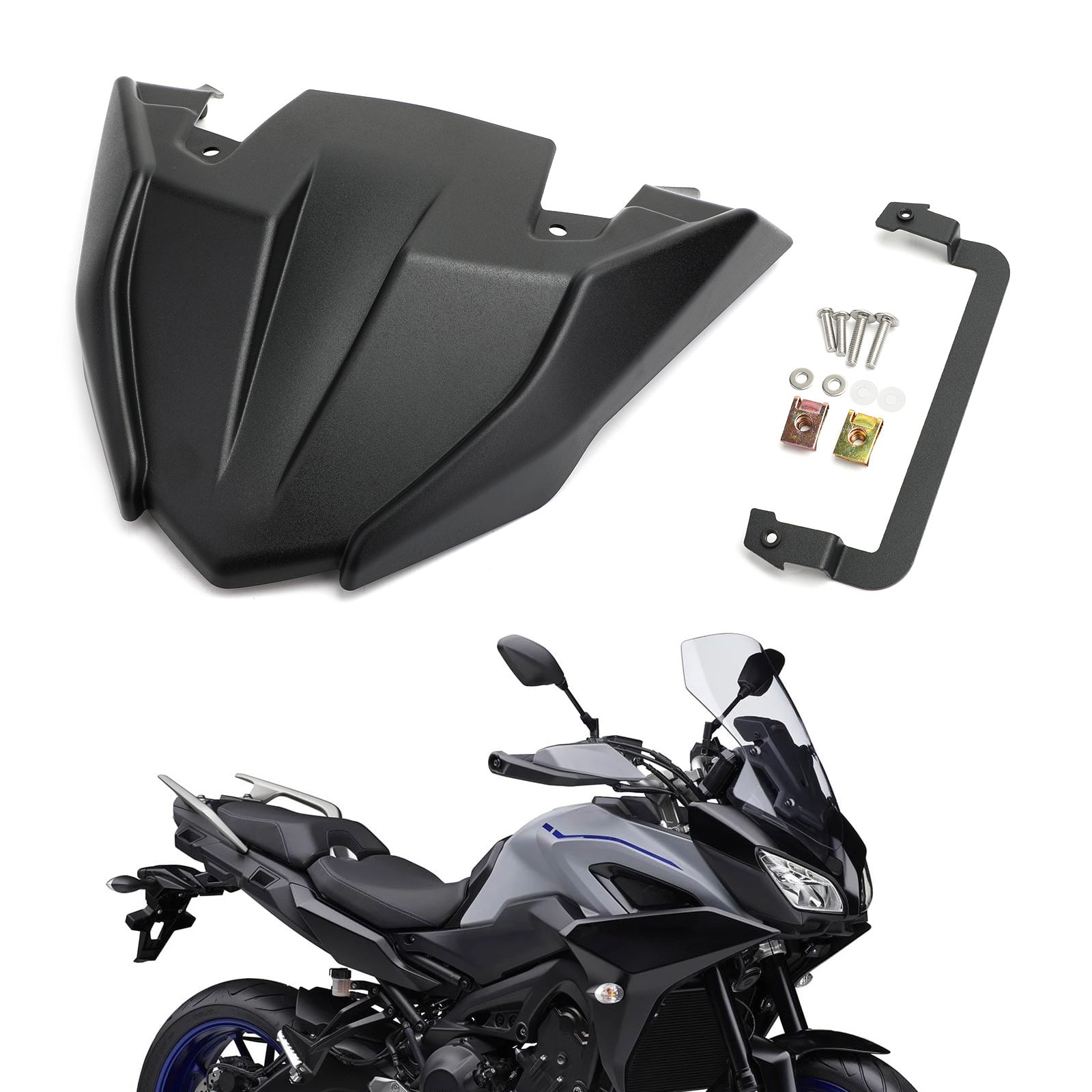 Extensión de pico de guardabarros delantero ABS para motocicleta Yamaha MT09 Tracer/GT 2018-2020 genérico