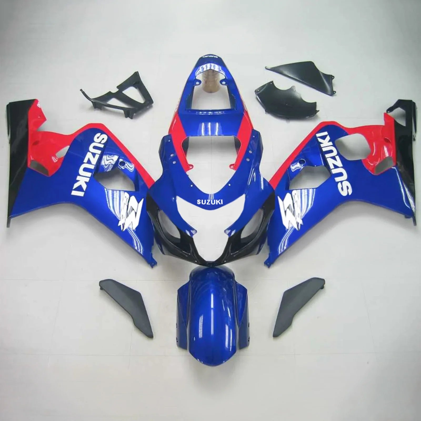 Amotopart Suzuki GSXR 600/750 2004-2005 Kit Carenatura Plastica ABS per Carrozzeria