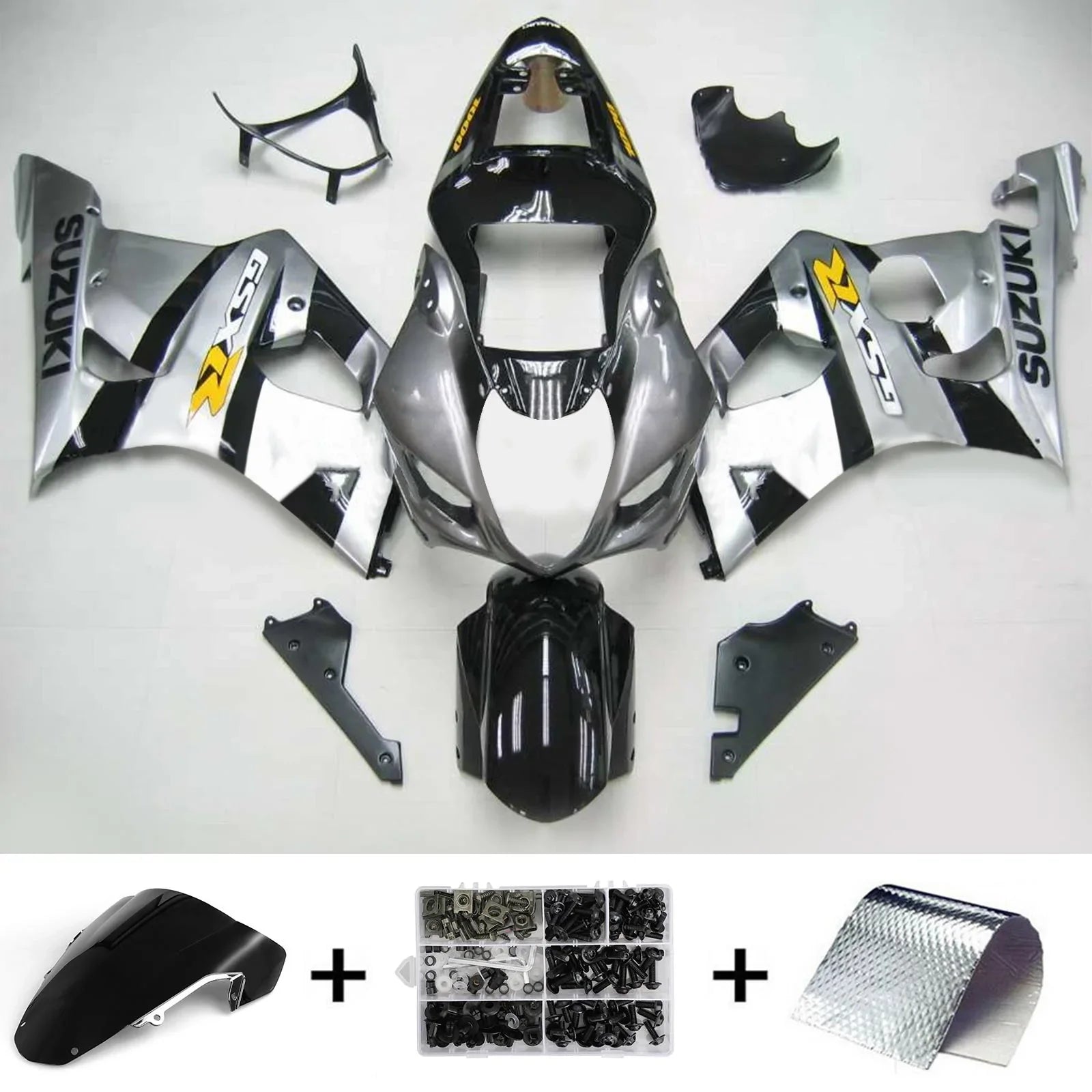 Amotopart Kit carenatura Suzuki GSXR1000 2003-2004 K3