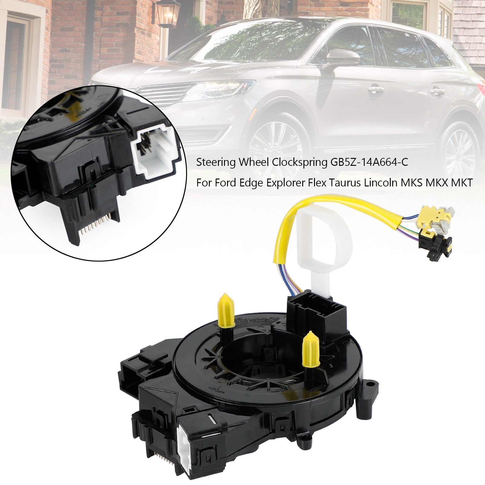 2011-2015 Ford Explorer Lincoln MKX ohjauspyörän kellojousi GB5Z-14A664-C CT4Z14A664A