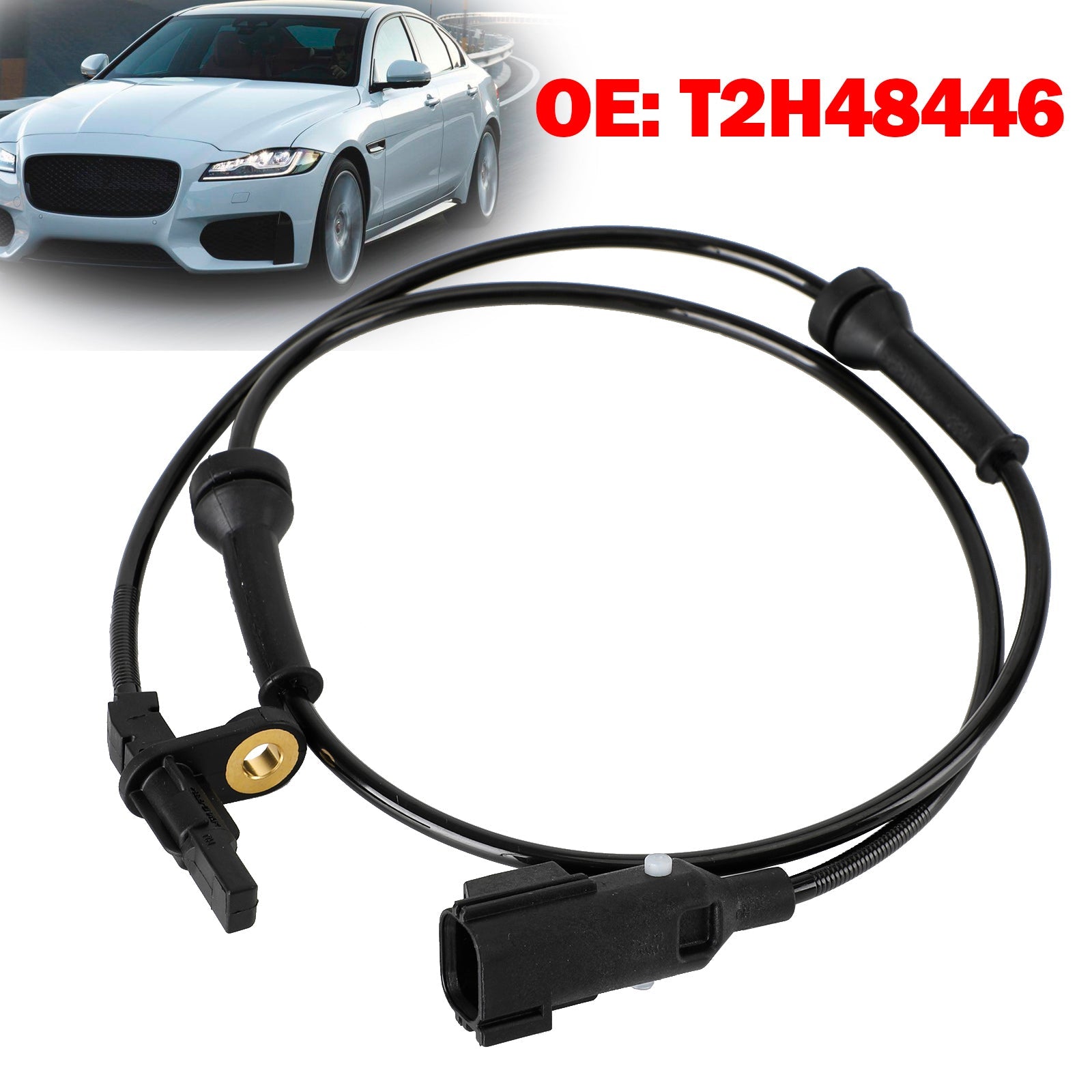 2016-2020 Jaguar X260-XF Sensor de velocidad de rueda delantera ABS T2H48446 T2H4069 T2H32280