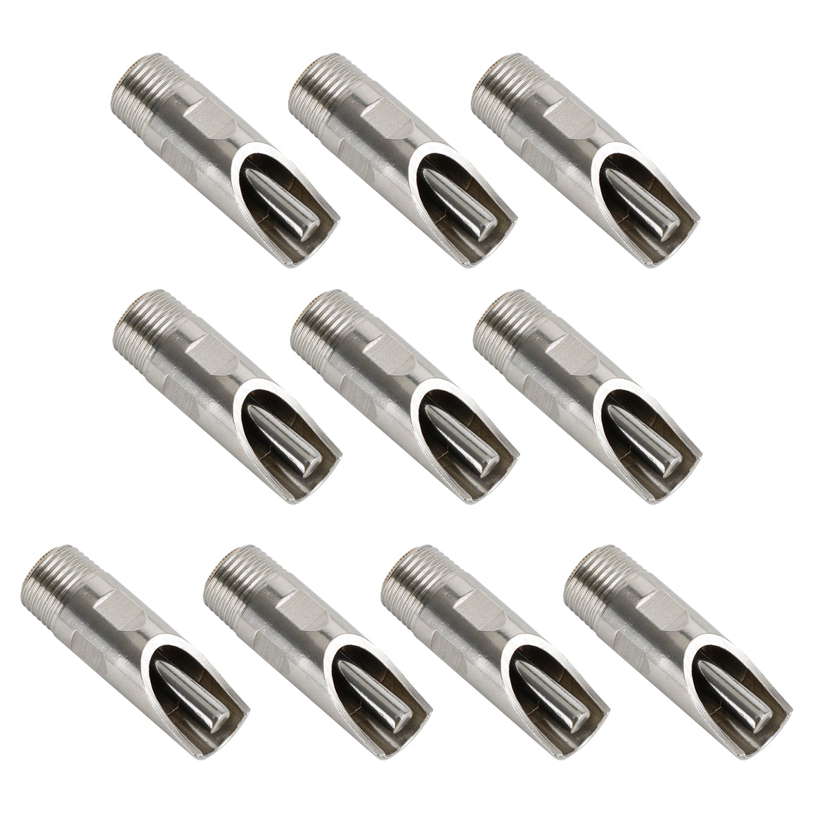 10Pc 1/2 "Npt Porc Porc Mamelon Abreuvoir Automatique Abreuvoir Mangeoire En Acier Inoxydable Fedex Express