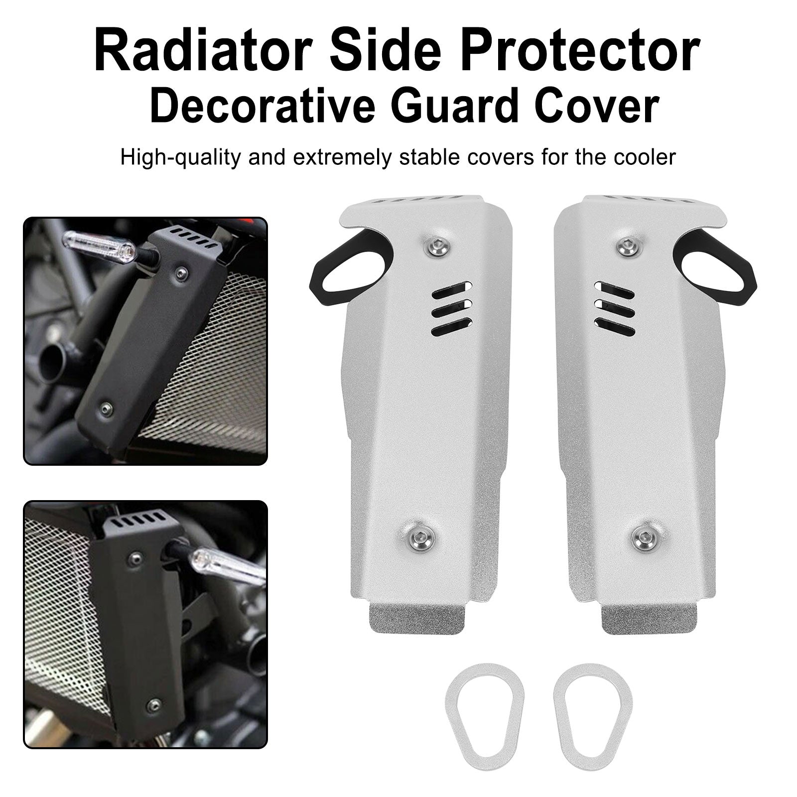 Couvercle de protection latérale de radiateur pour Yamaha MT-07 FZ-07 2021-2022 générique