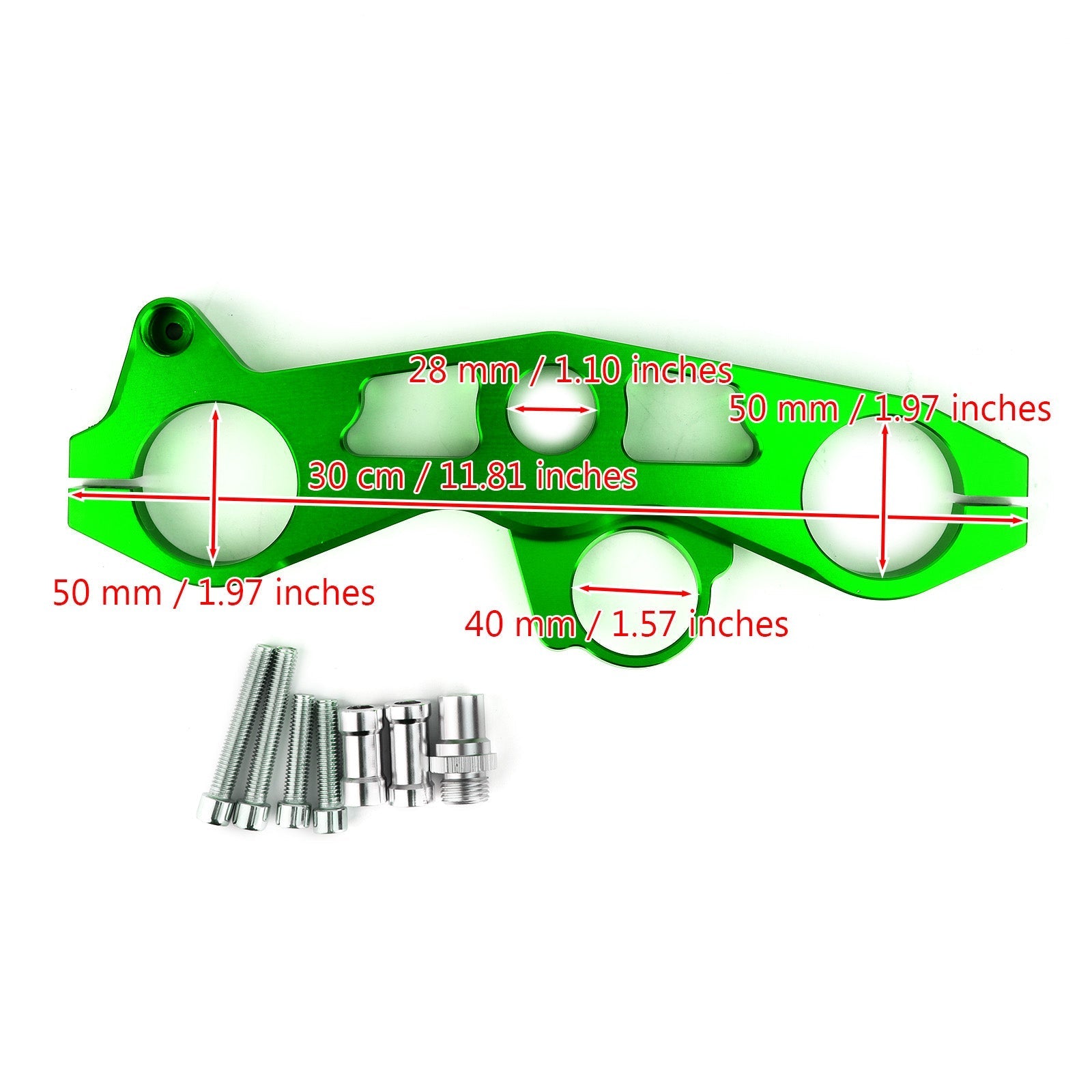 Abaissement du Té de Fourche Supérieure Avant pour Kawasaki Ninja ZX6R 09-12 Generic