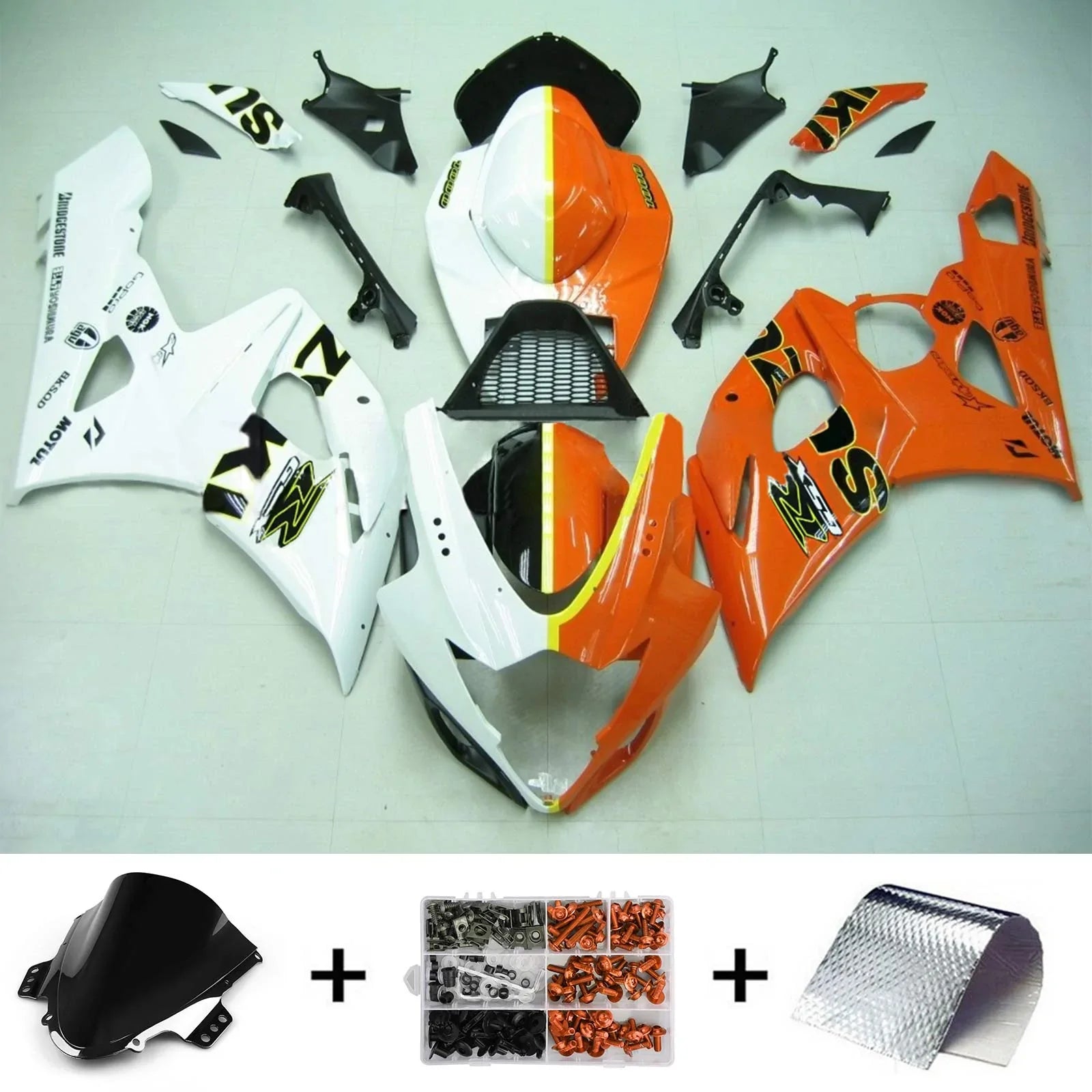 Amotopart Kit carenatura Suzuki GSXR1000 2005-2006