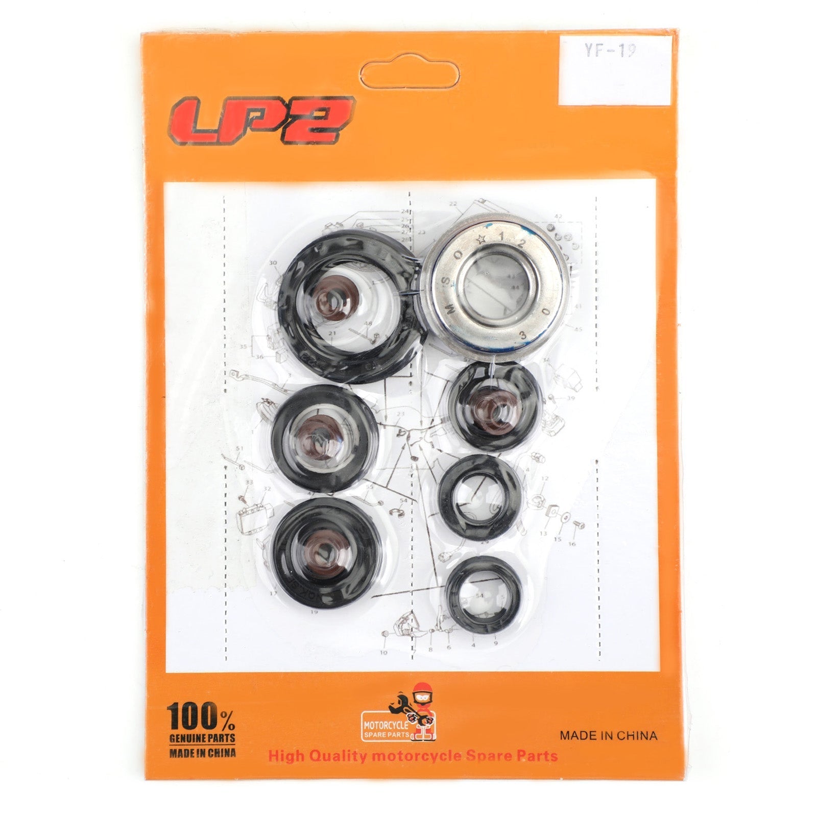 11 piezas Kit de sello de aceite de motor para Honda CRF250L 2013-2017 crf250l CRF-250L genérico