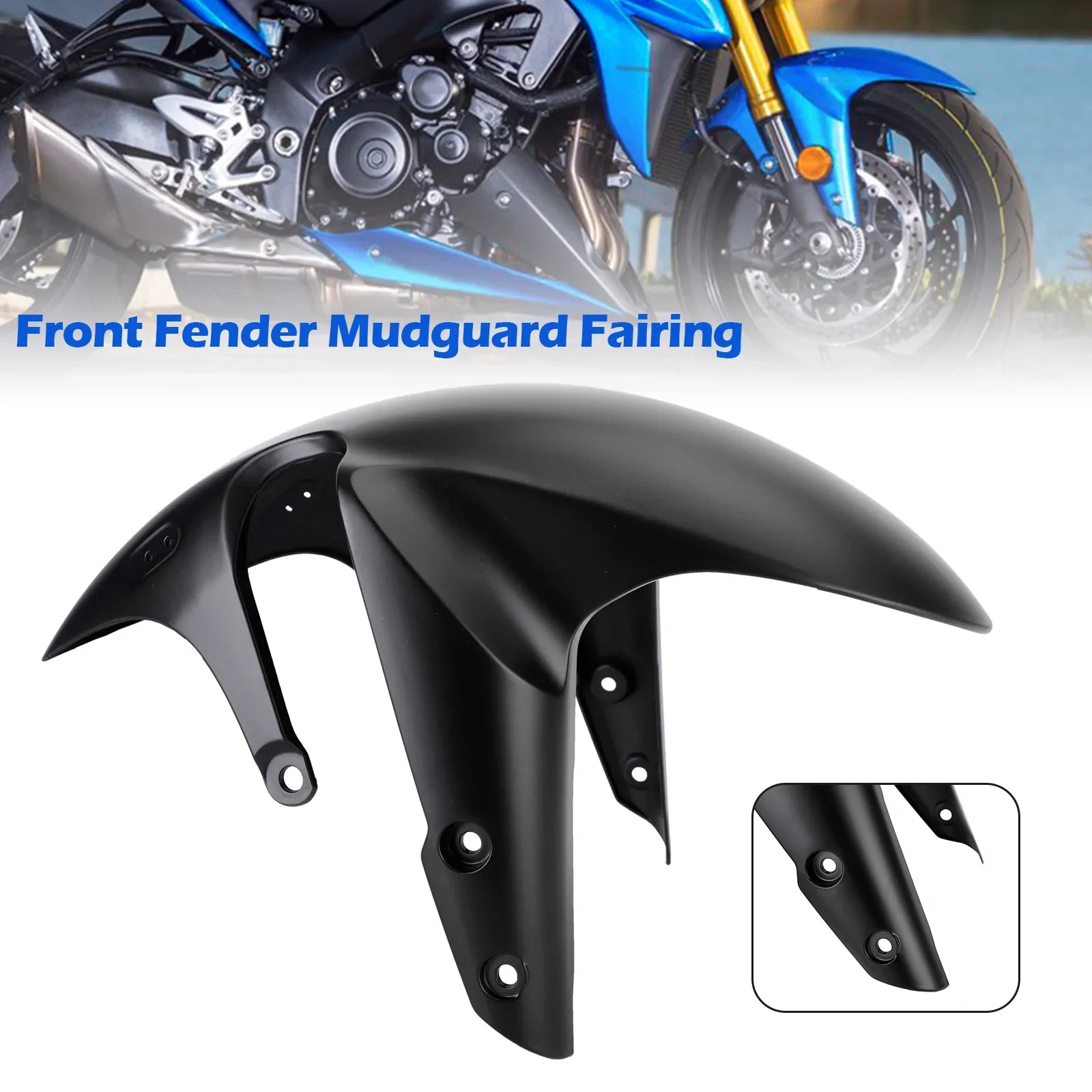 Guardabarros delantero Hugger carenado de parabrisas para Suzuki GSX-S750 2017-2021 genérico