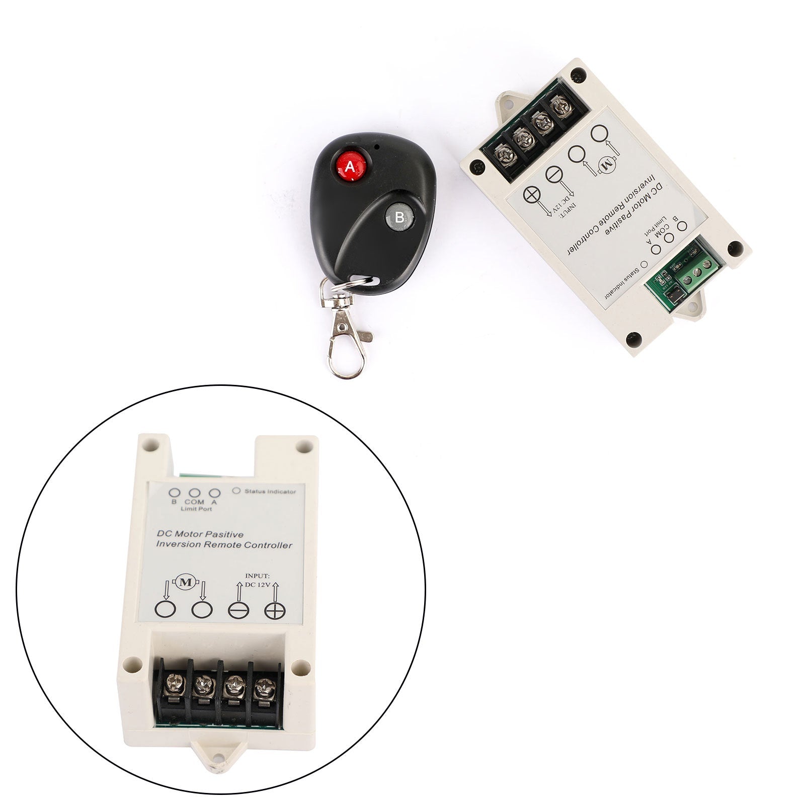 Controller attuatore lineare motore CC Kit telecomando wireless Sollevatore automatico per auto