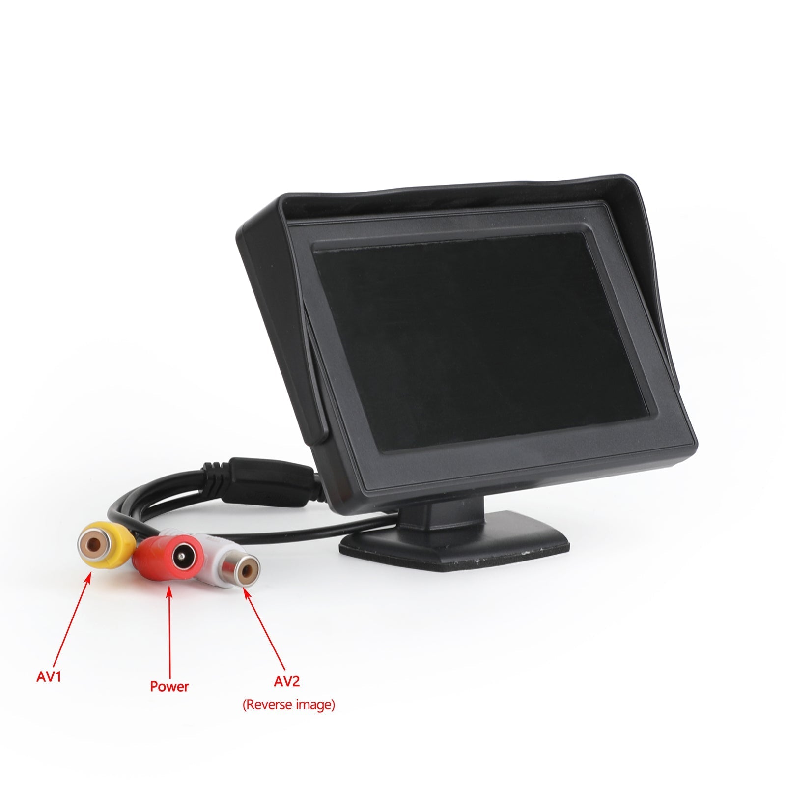 PAL Telecamera posteriore HD Display Monitor retromarcia Monitor per auto LCD TFT da 4,3 "NTSC