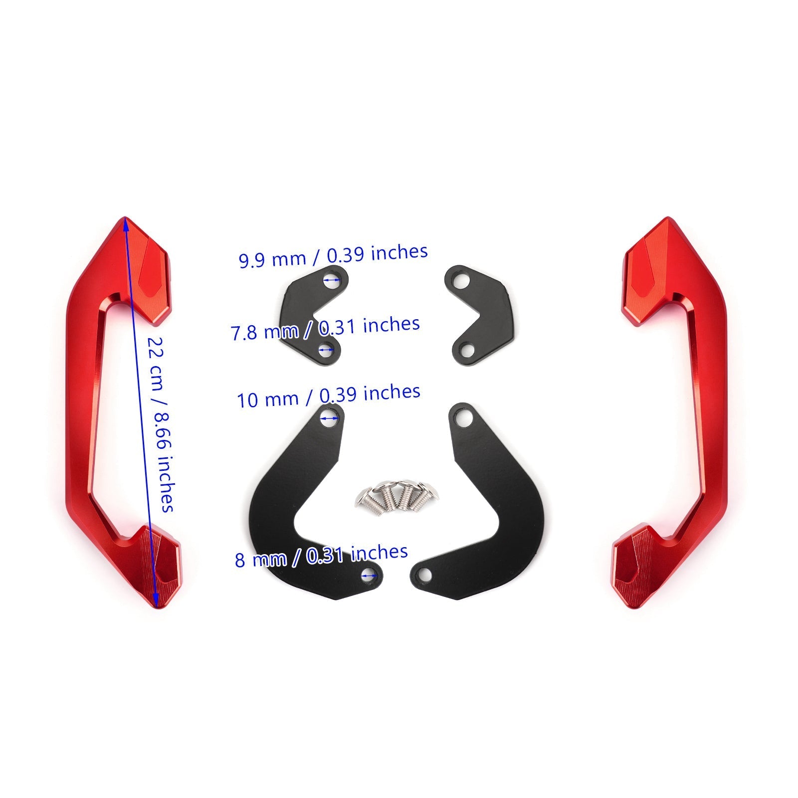 Support de main d'accoudoir de passager arrière de moto pour Honda CB650R 2019-2020 générique