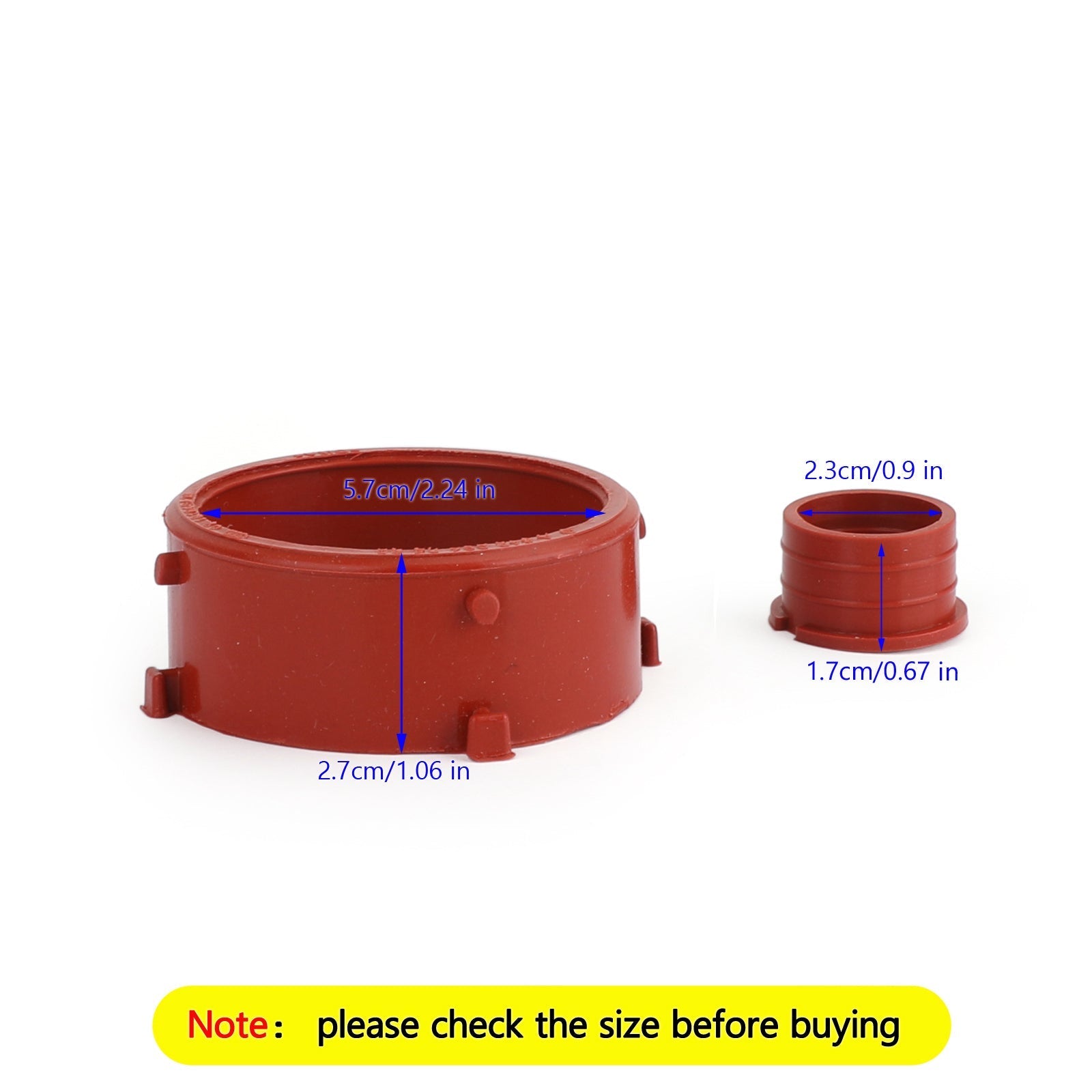 Areyourshop 2 pièces joint de conduit d'air pour turbocompresseur 6420940480 6420940580 pour Mercedes générique