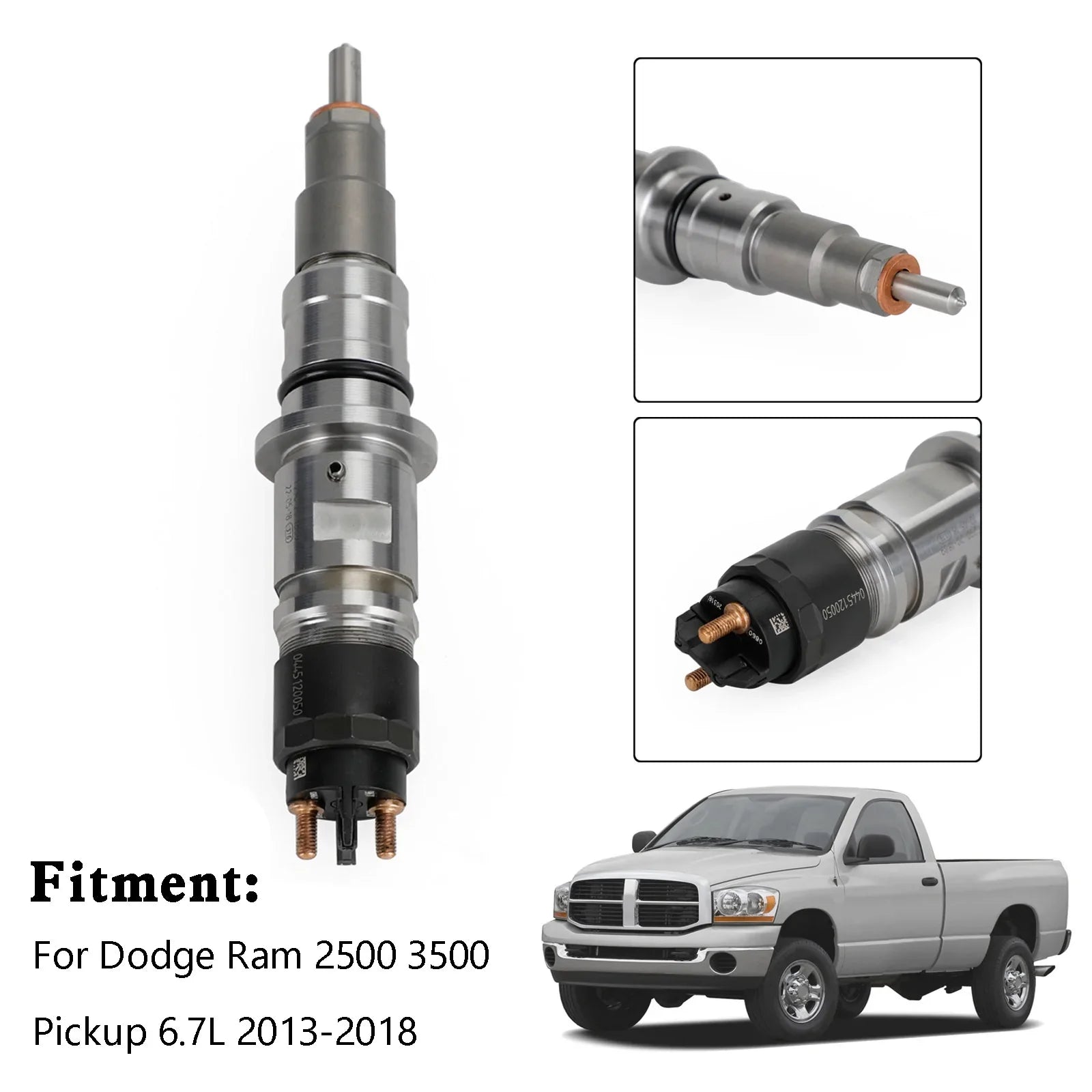 2013-2018 Dodge Ram 2500 3500 Pick-up 6.7L Diesel Injecteur de carburant à rampe commune 0986435574