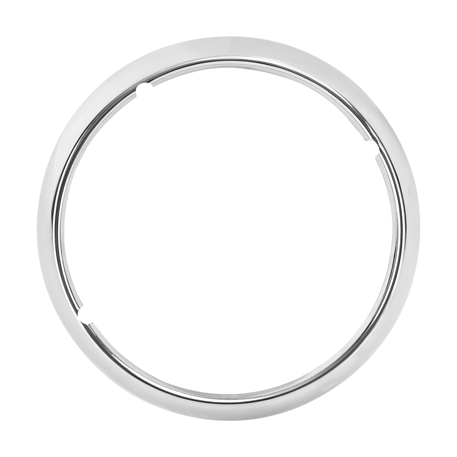 Cubierta de luz cromada para faros delanteros de 7 pulgadas para Touring Road King 67712-83A genérico