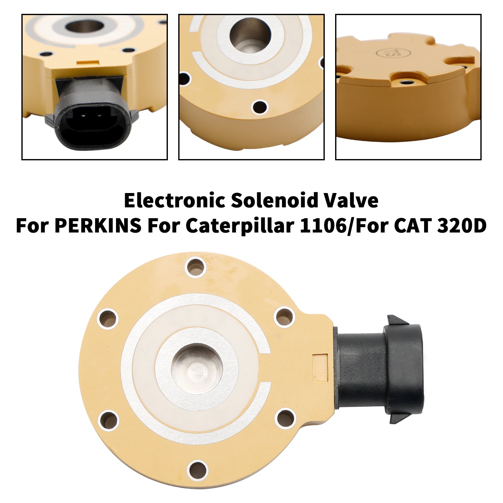 Électrovanne électronique de pompe à carburant 312-5620 Fit CAT 320D C6.6 C6 326-4635