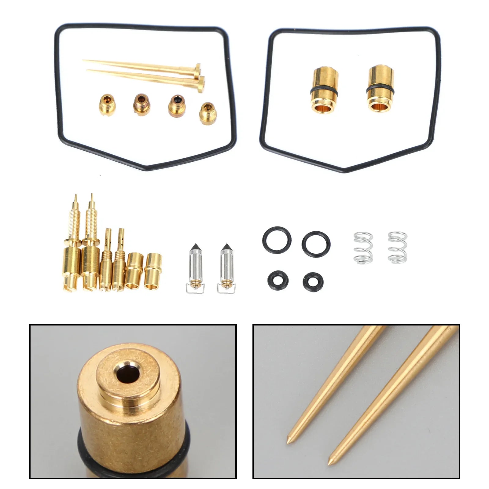 Kit de reconstrucción de carburador para Honda CB360T 1975-76 CB360K 1974 CJ360T 1976-77 Genérico