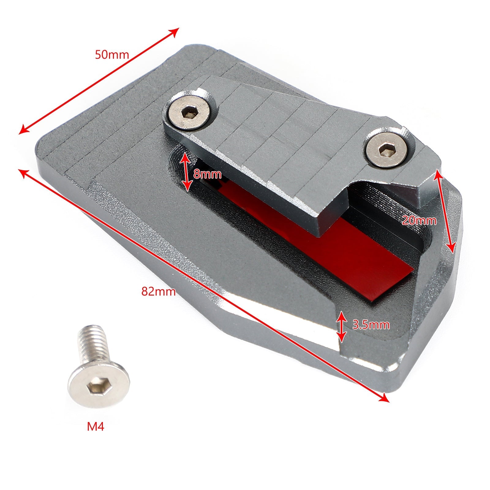 Ingranditore Estensione Pedale Freno Nero Per Bmw K1600Gt Gtl K1600B Ga 17-21 Generico