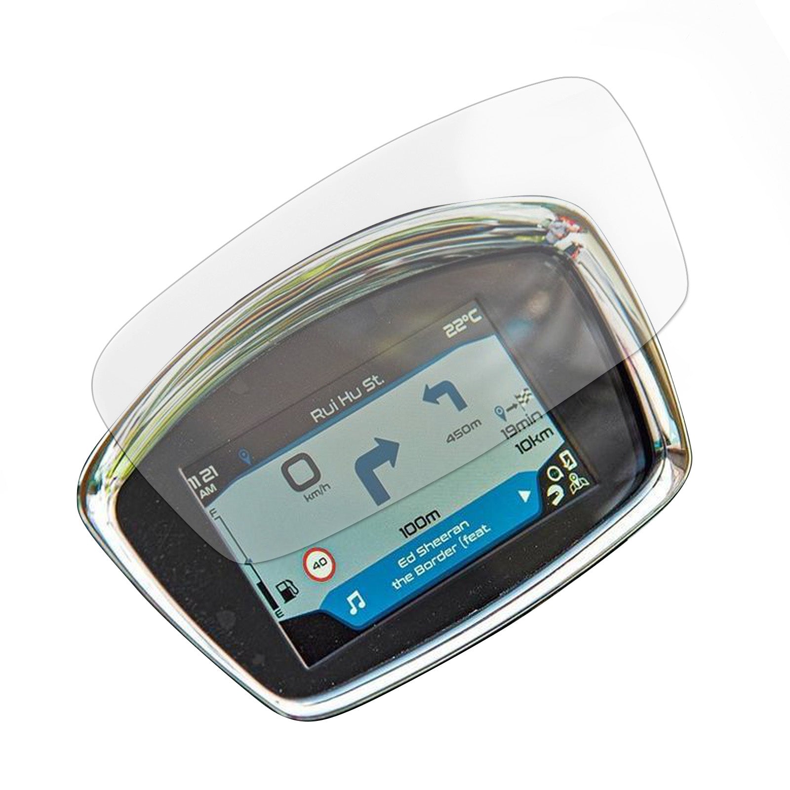 Protecteur d'écran de tableau de bord ultra clair pour Vespa GTS 300 Supertech HPE 2020 générique