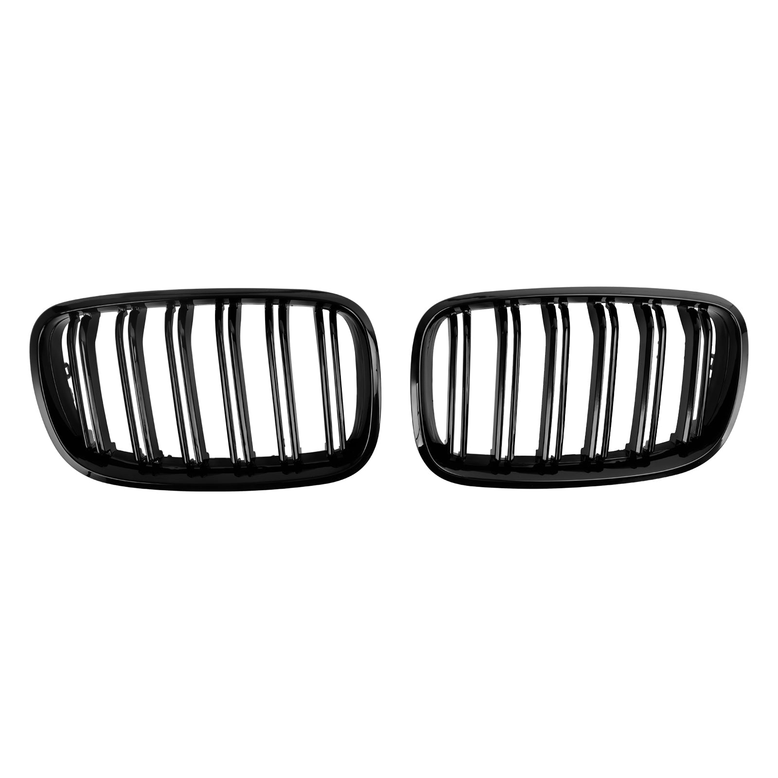 BMW X6 E71 2007-2014 Grille de calandre de pare-chocs avant noir brillant