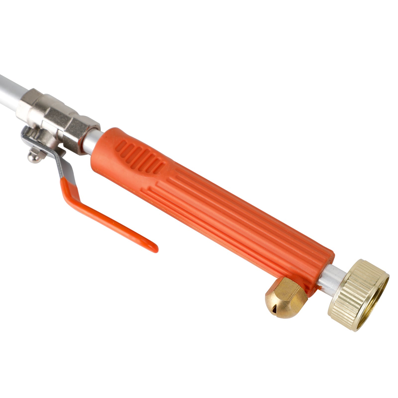 Rondella d'acqua arancione Pistola ad acqua ad alta pressione e tubo flessibile