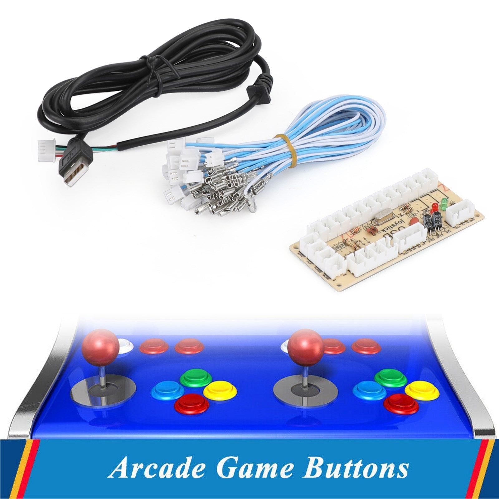 Zero Delay Arcade Encoder USB da PC a joystick a joystick adatto per giochi per PC 
