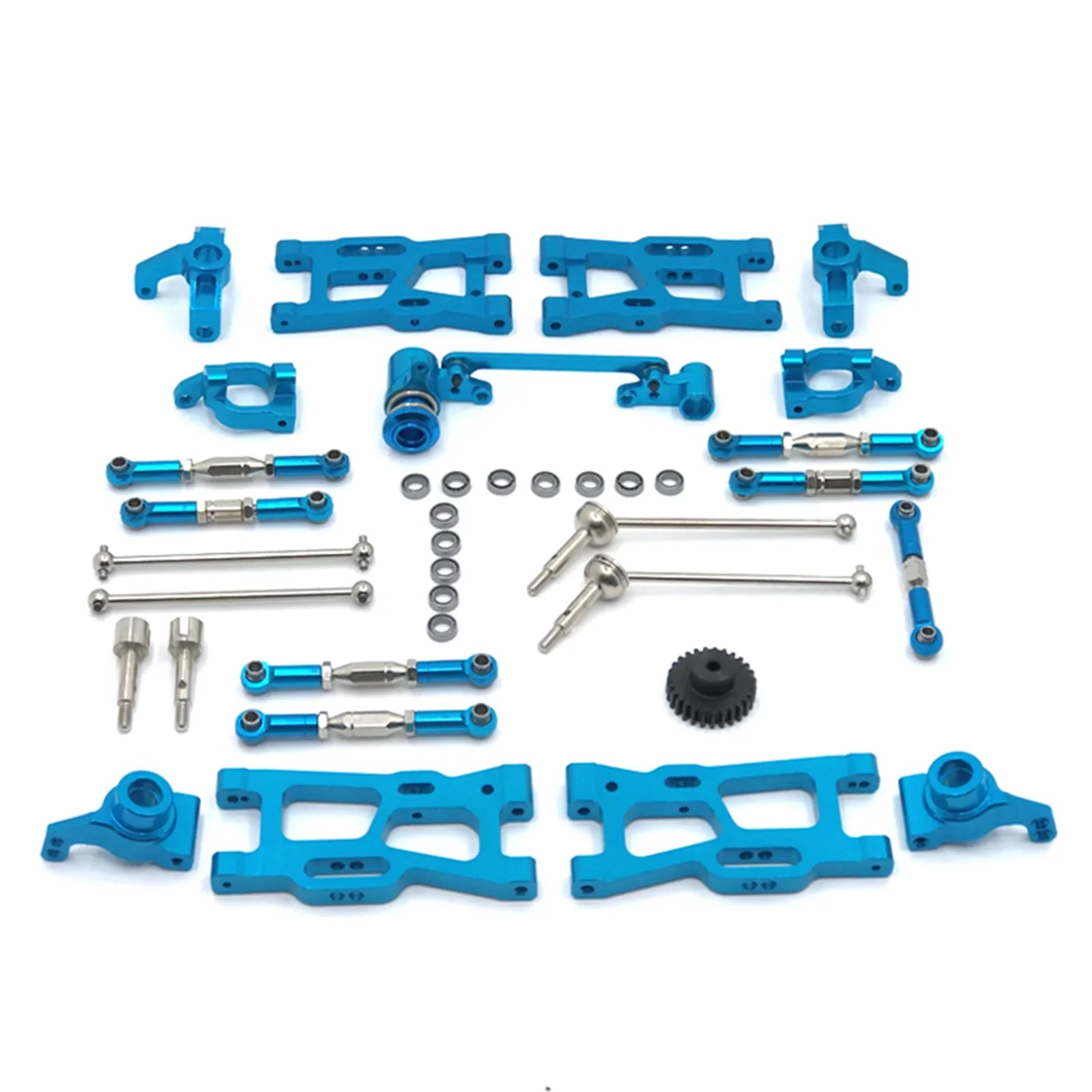 12 pièces mises à niveau RC pièces Kit pour Wltoys 144001 144002 124016 124017 124018 124019