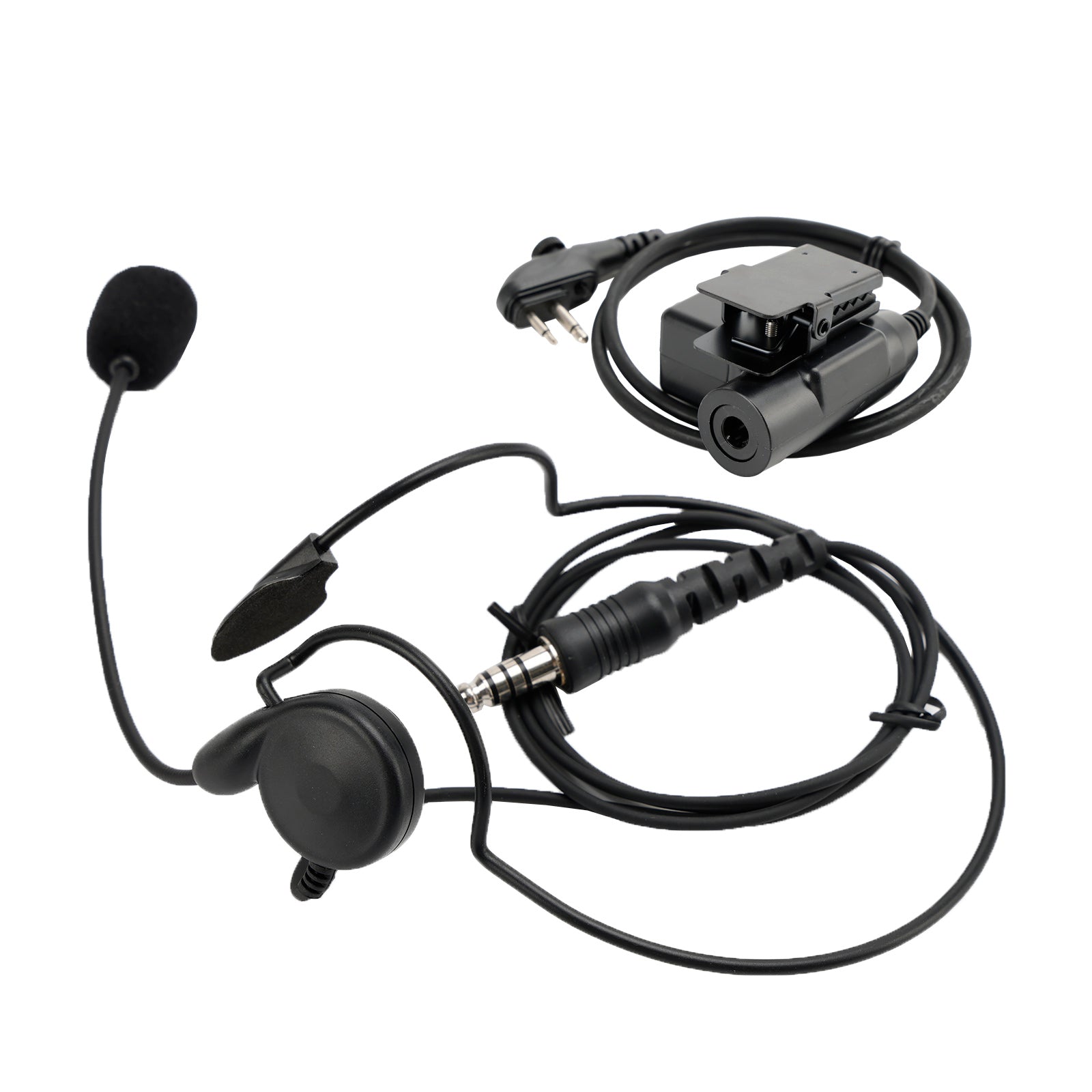 7.1-C7 Achterstekker Tactische Headset 6 Pin U94 PTT voor HYT TD500 TD510 TD520