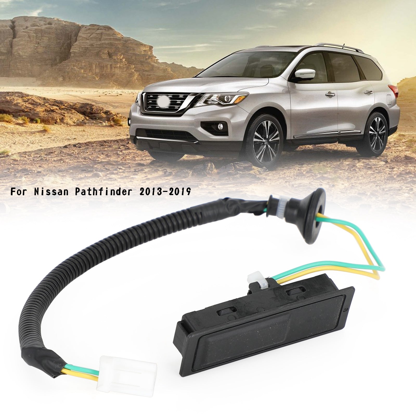 Interrupteur de déverrouillage du couvercle de coffre 25380-3JA0B pour Nissan Pathfinder 2013-2019 253803JA0B générique