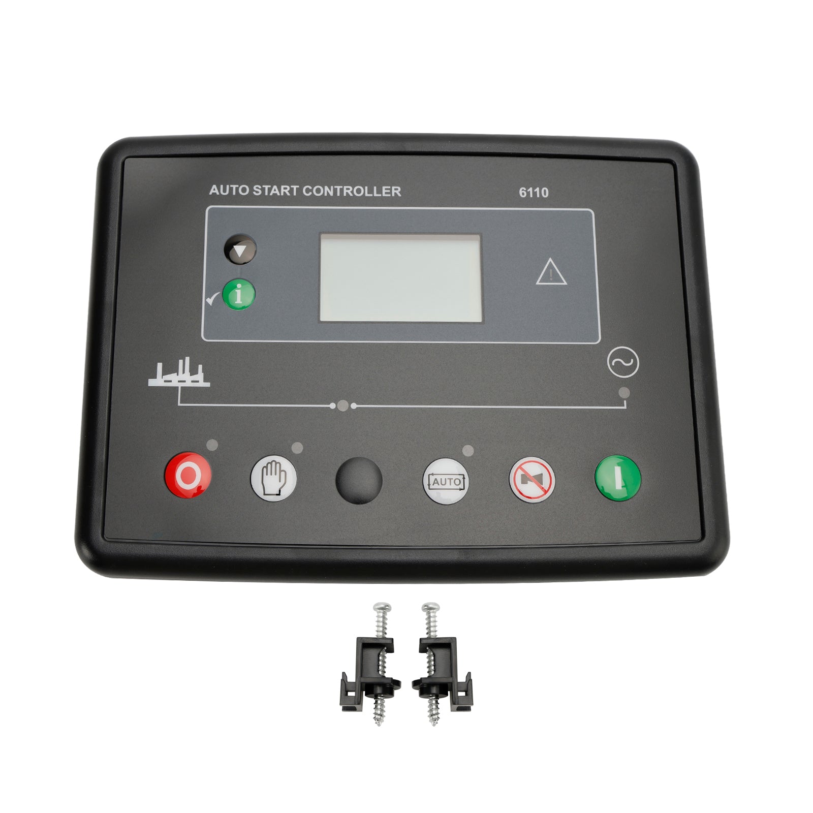 Controlador de generador de panel de control de grupo electrógeno diésel de arranque automático DSE6110