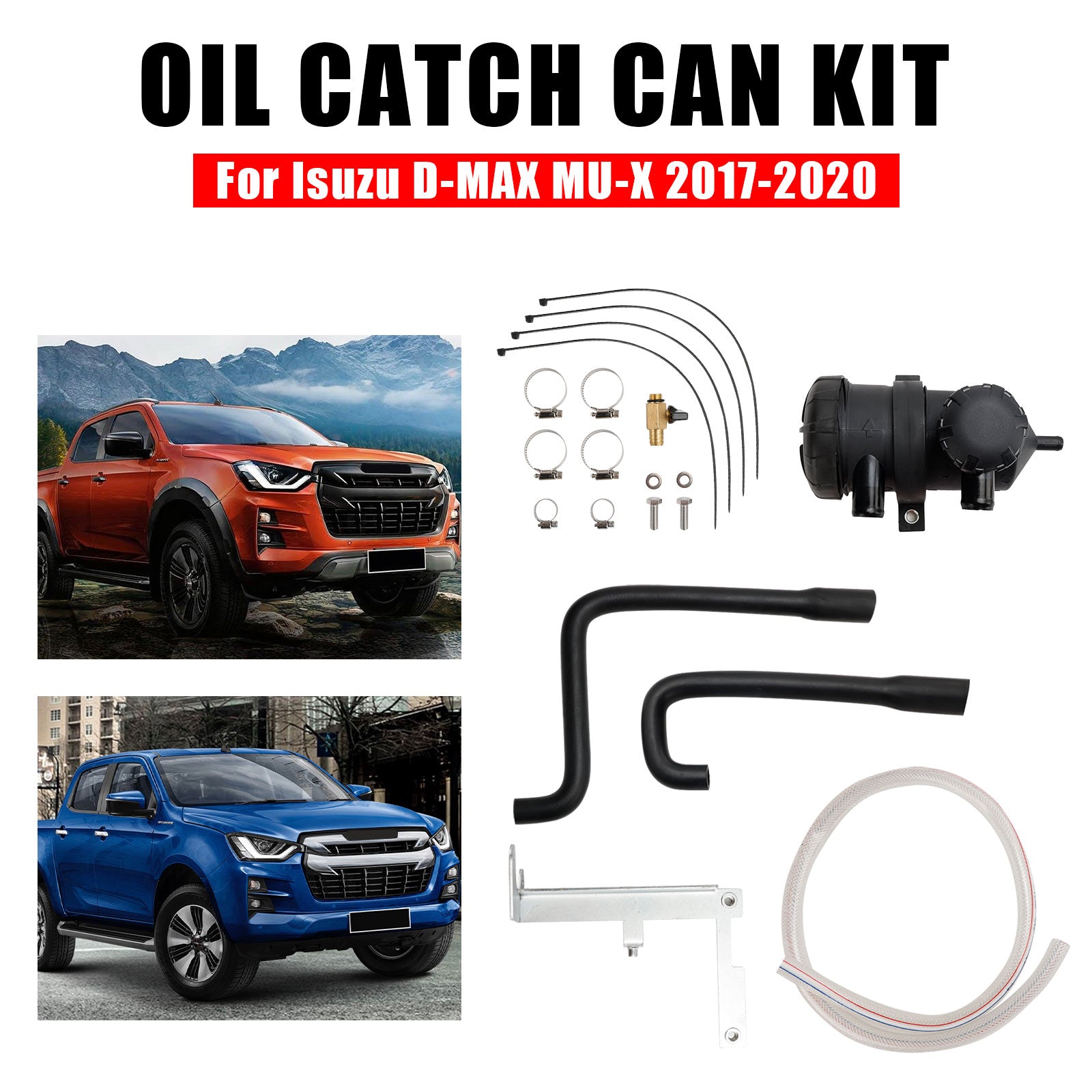 OS-PROV-25 Kit de captura de aceite para Isuzu D-MAX MU-X 2017-2020 3.0L TD