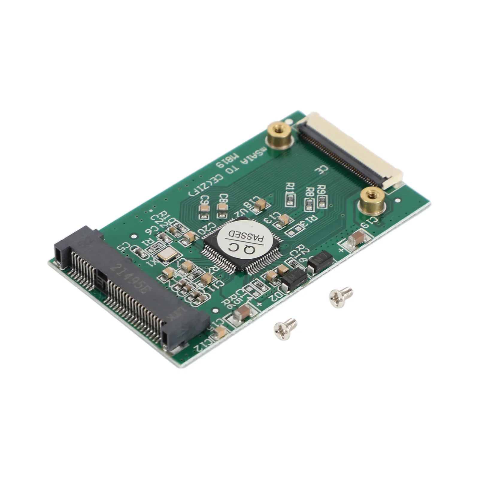 1.8 pouces Mini mSATA PCI-E SSD HDD vers 40pin ZIF CE Câble Adaptateur Carte