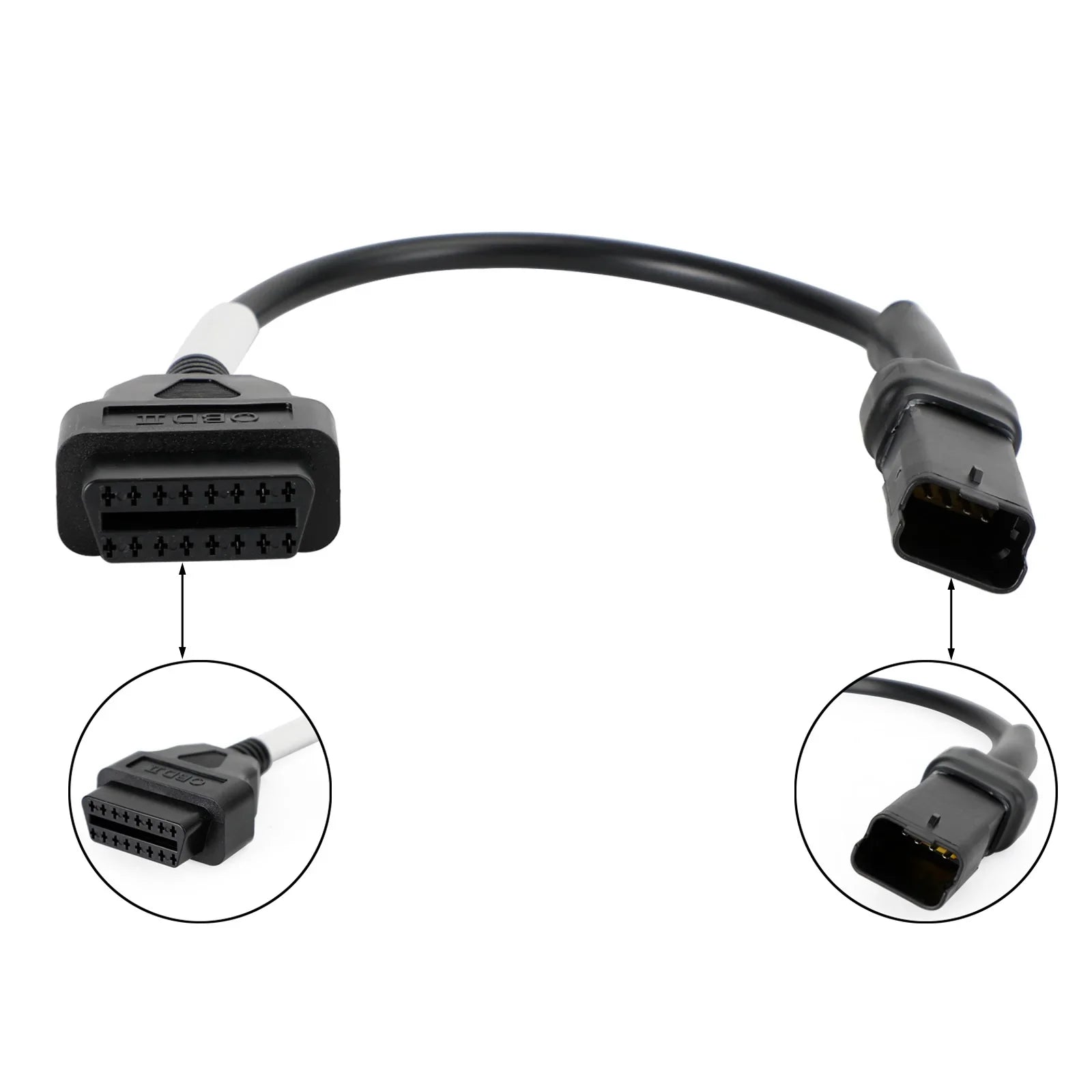 Cablaggio connettore adattatore diagnostico da 4 pin a OBD2 per DUCATI Panigale