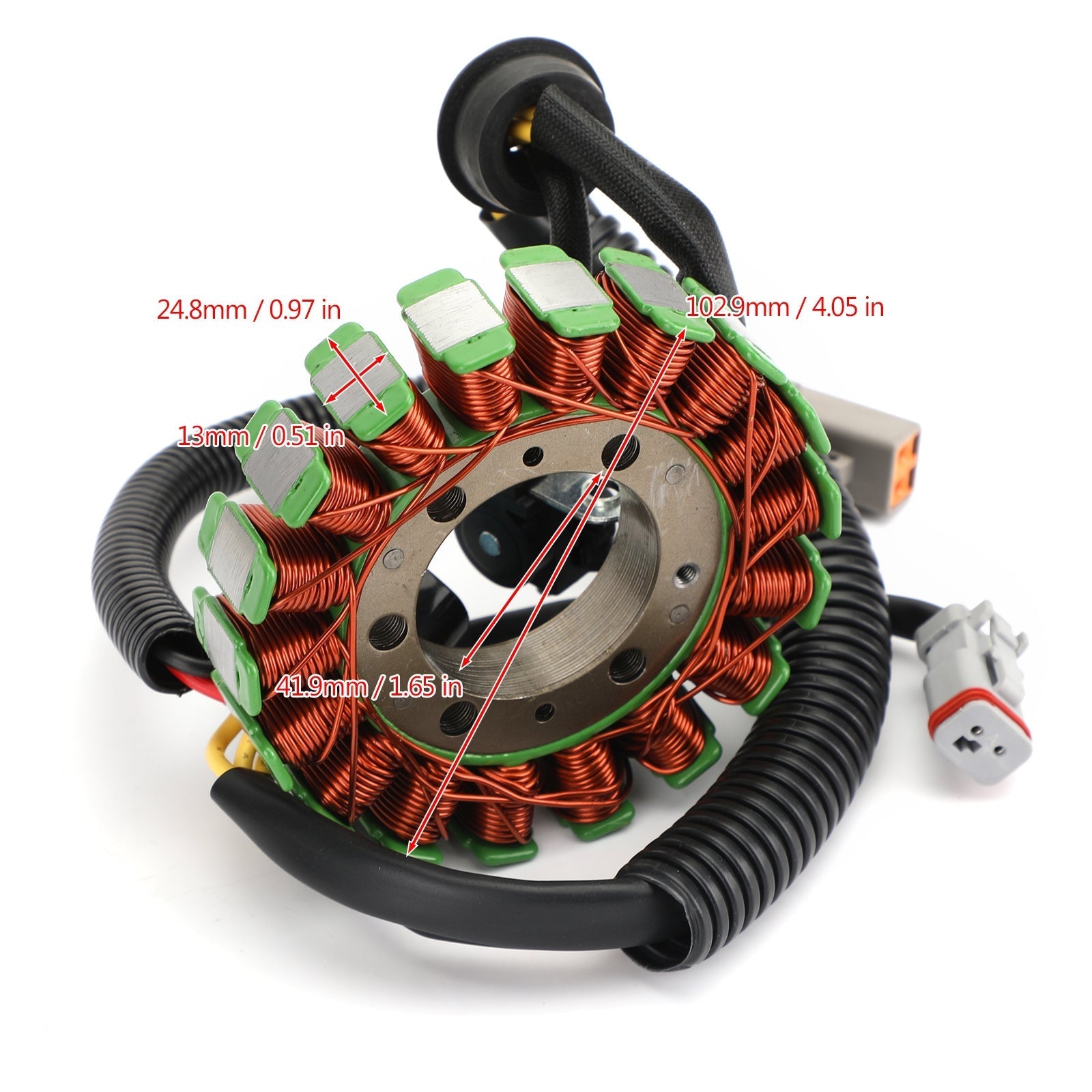 Alternateur Magnéto Stator pour Lynx Rave RS 600 10-14 / Ski-Doo MX Z X600RS 09-17 Générique