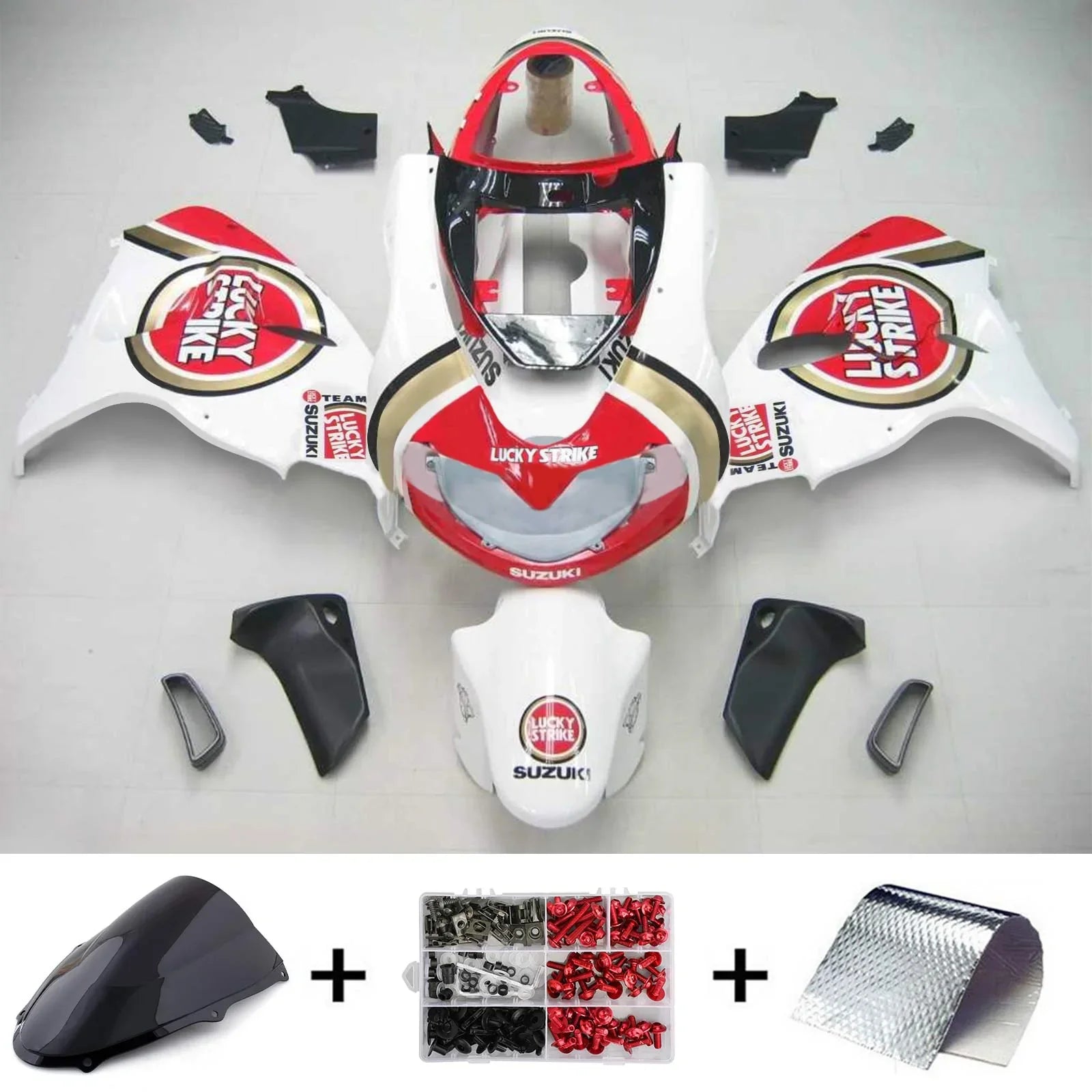 Amotopart Suzuki TL1000R 1998-2003 Kit Carenado Plastico ABS Carroceria