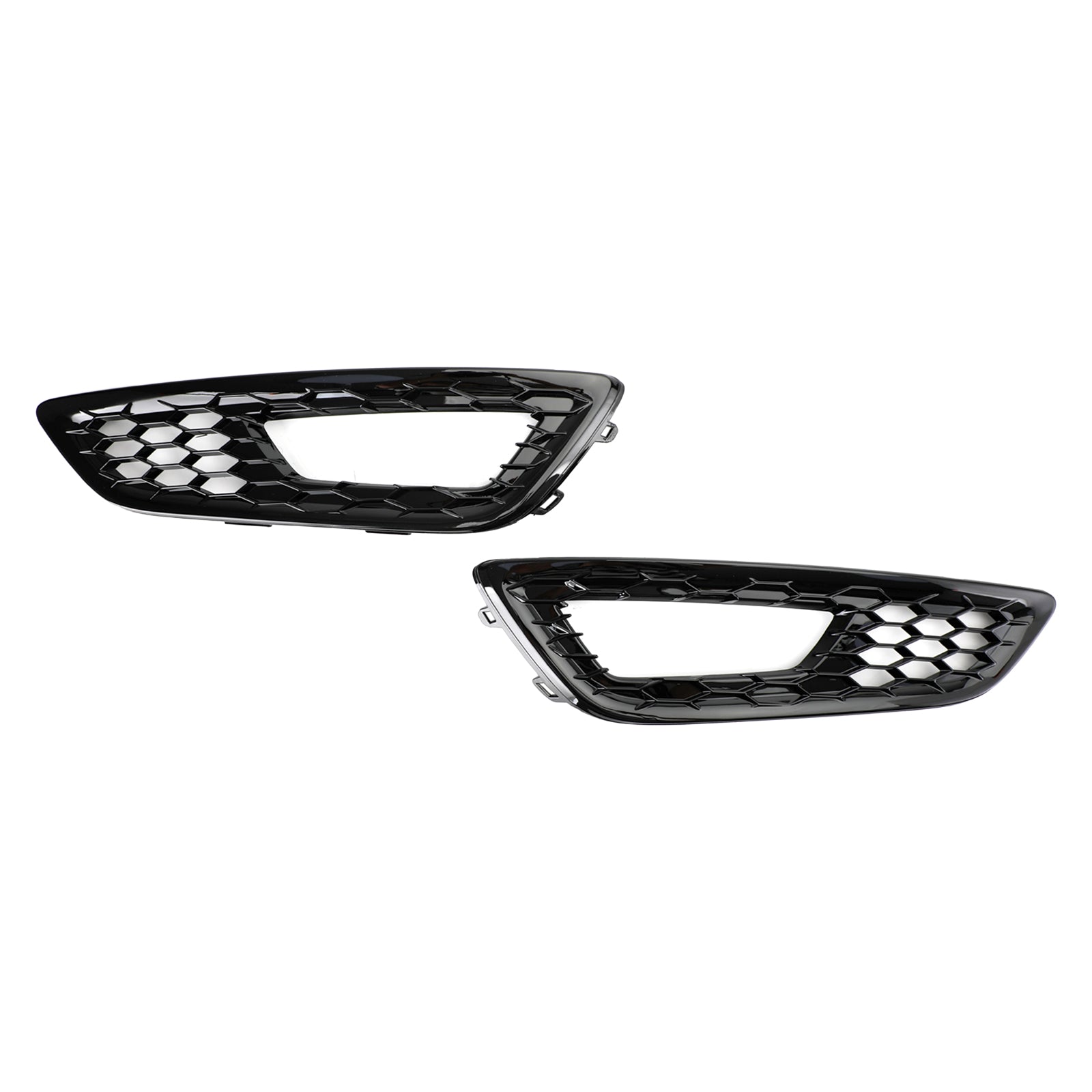 Ford Focus 2015-2017 paire de pare-chocs avant antibrouillard couvercle de lampe lunette grille