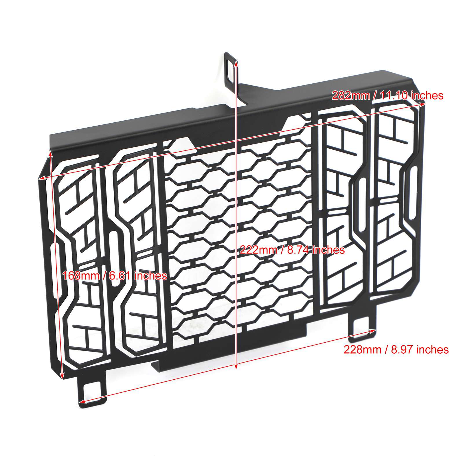 Protecteur de cache de radiateur noir pour Honda CB 500 X 2013 - 2020 Generic