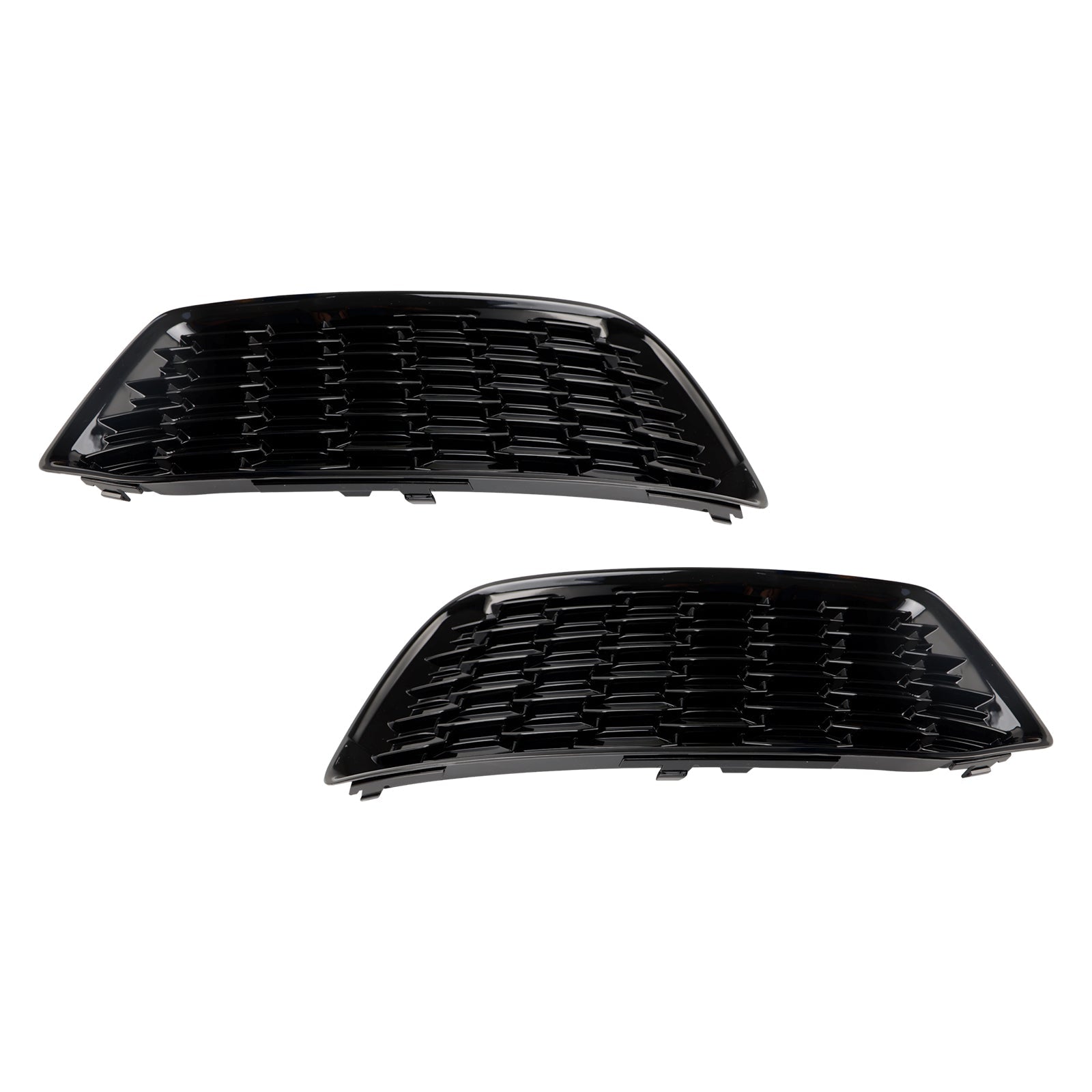 Audi Q5 2018-2022 Mesh 2PCS Couverture de pare-chocs avant Grille Grill Lunette Insert