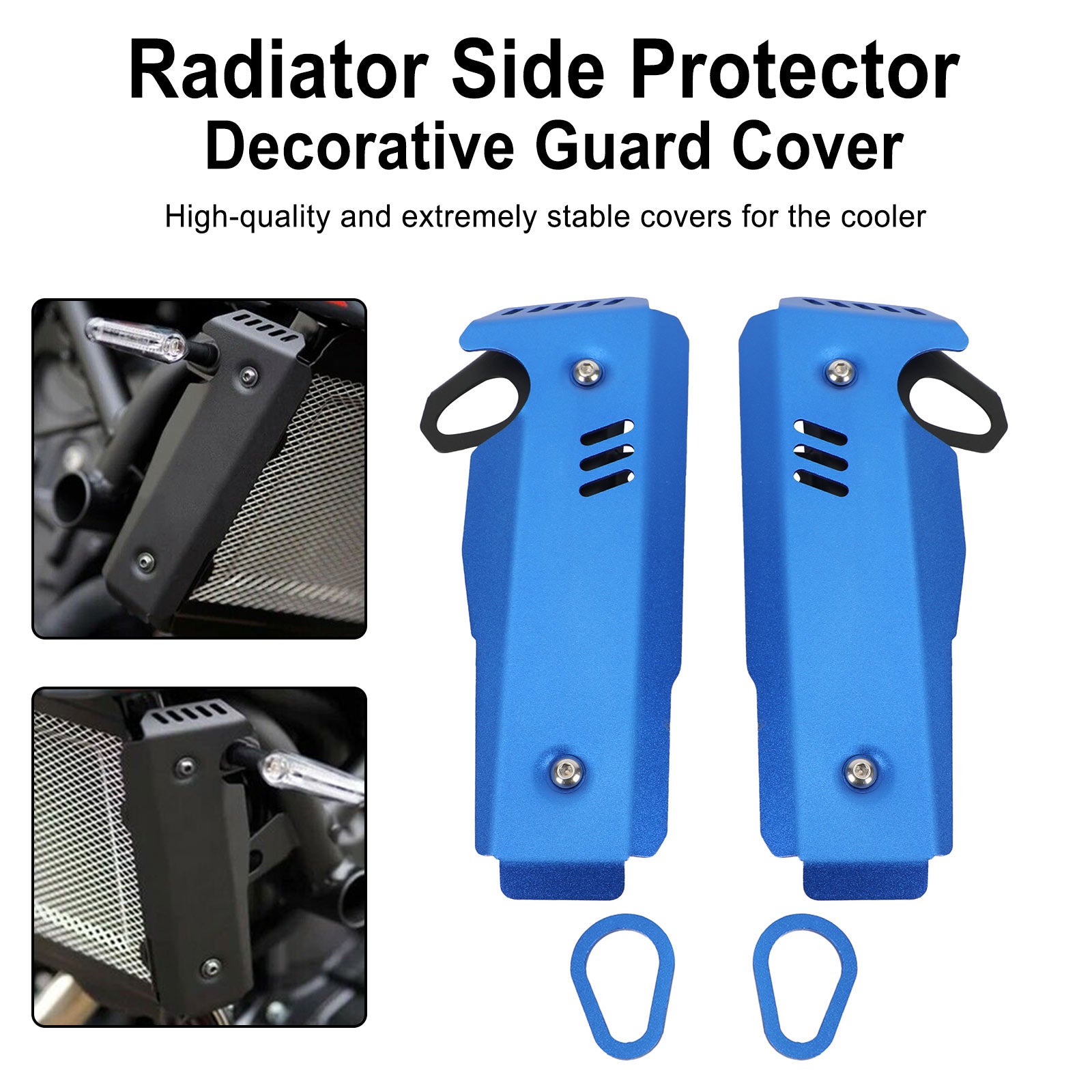 Couvercle de protection latérale de radiateur pour Yamaha MT-07 FZ-07 2021-2022 générique